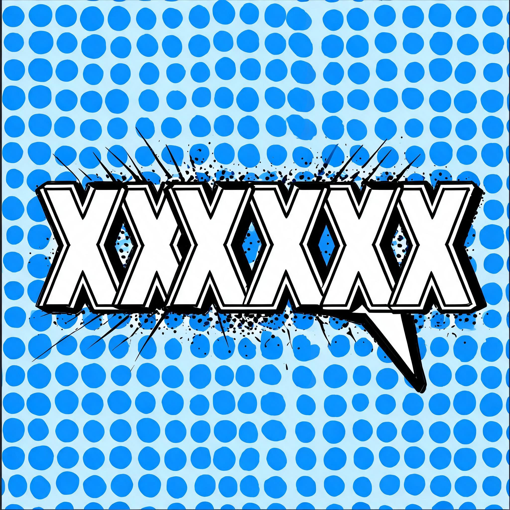 "xxxxxx" — Comic Book | AI Text Effect Generator