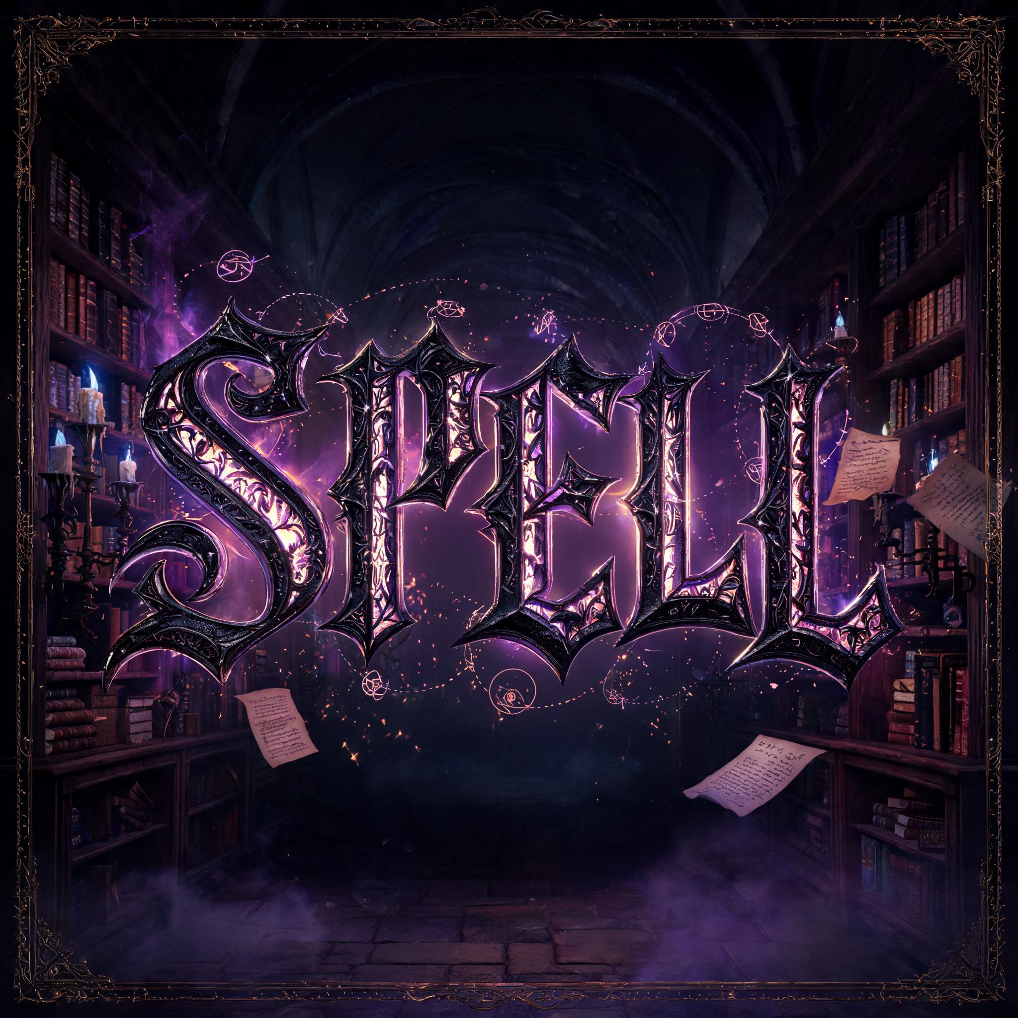 "Spell" — Magic Fantasy | AI Text Effect Generator