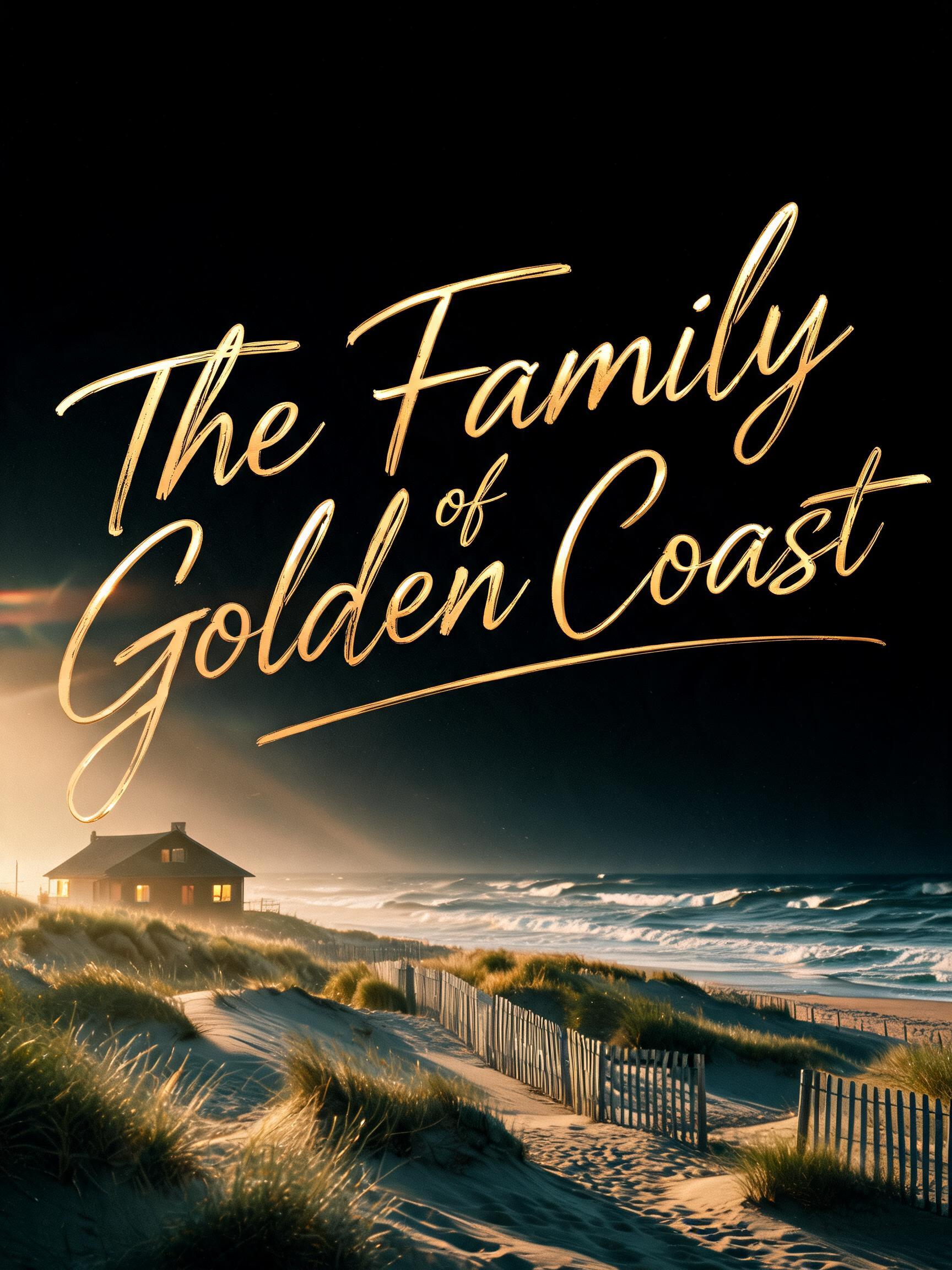 "The Family 
of
Golden Coast" — Cinematic | AI Text Effect Generator