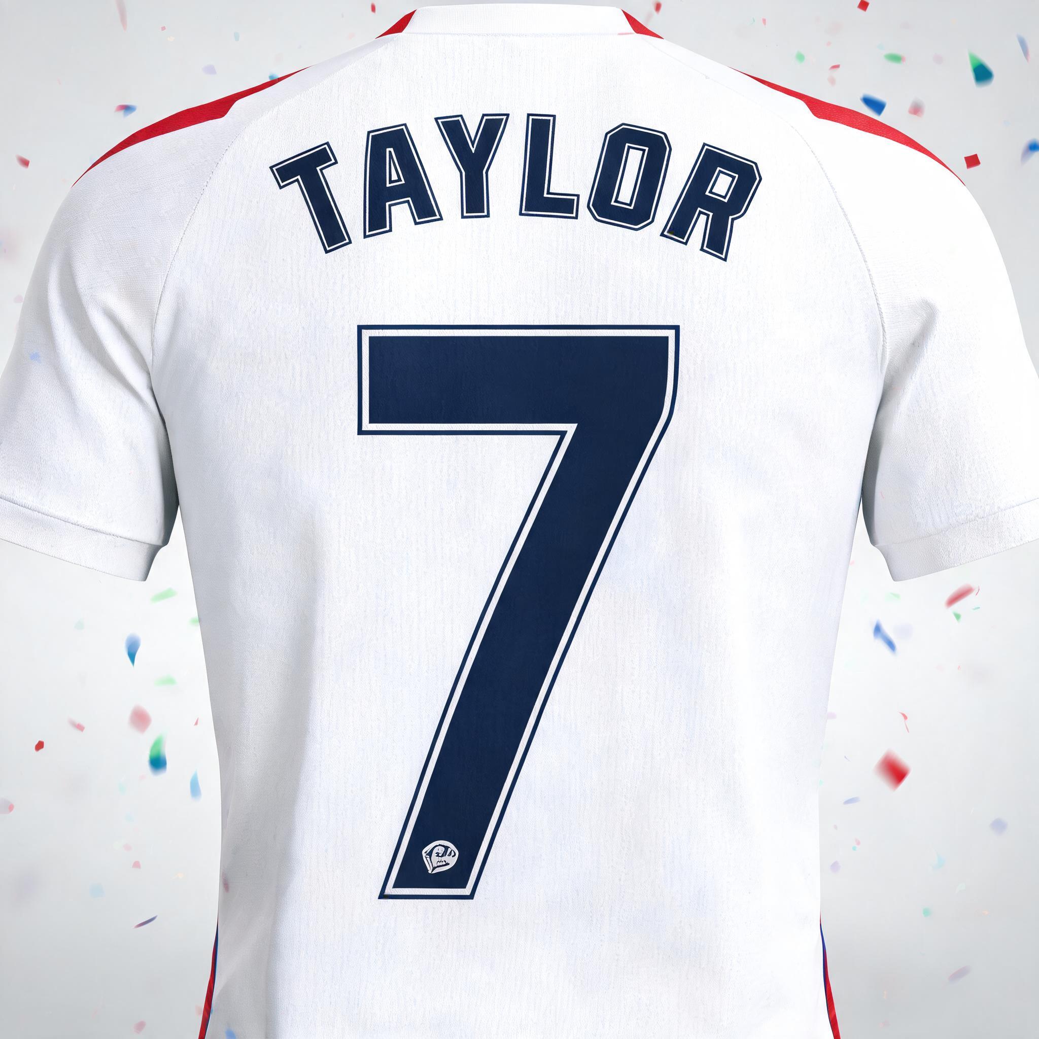 "TAYLOR
7" — Sports Football | AI Text Effect Generator