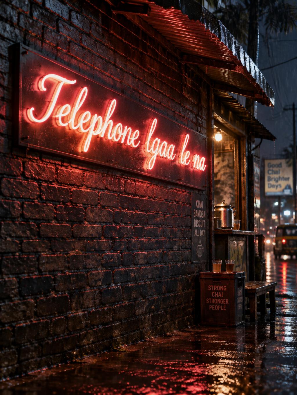 "𝓣𝓮𝓵𝓮𝓹𝓱𝓸𝓷𝓮 𝓵𝓰𝓪𝓪 𝓵𝓮 𝓷𝓪" — Neon Sign | AI Text Effect Generator