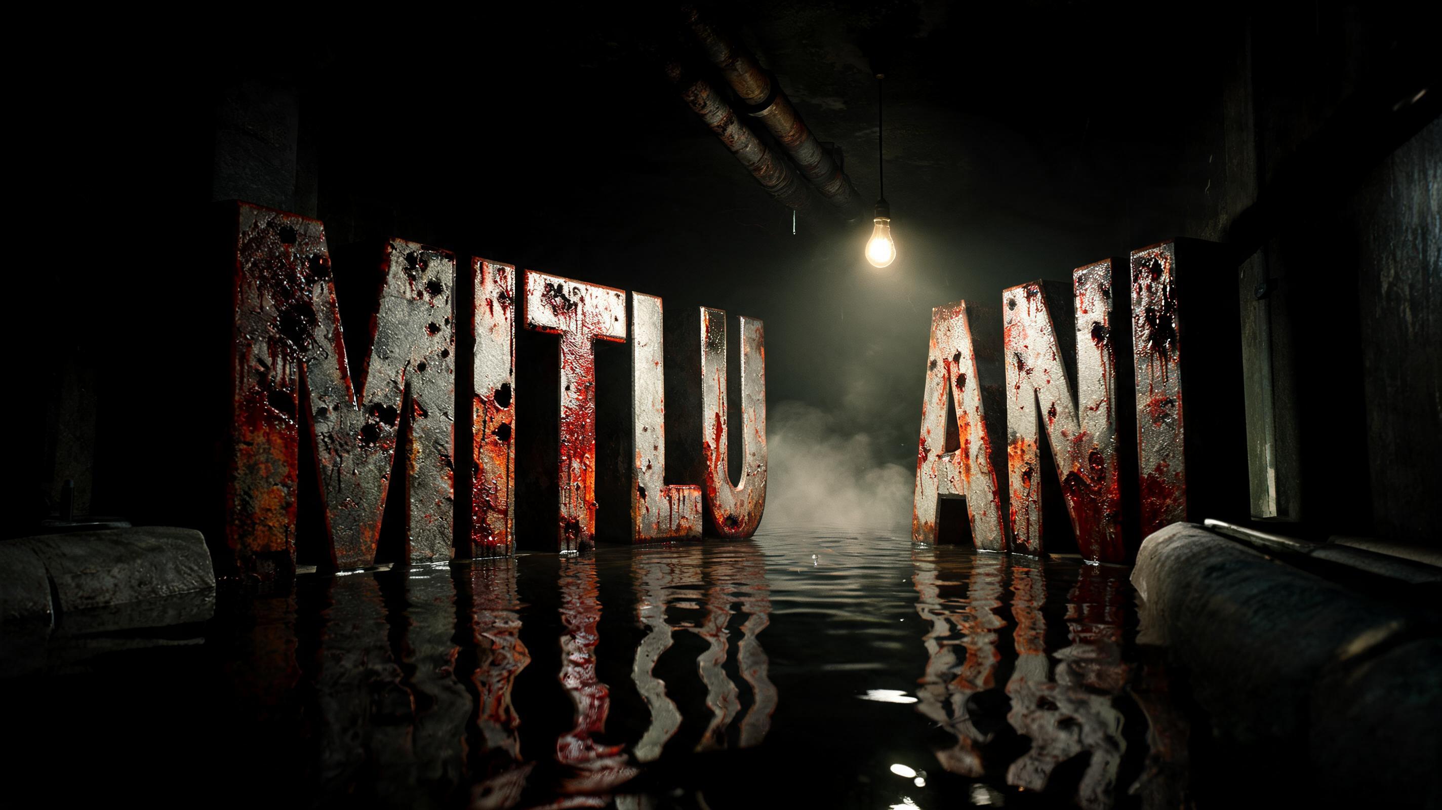 "MITLU ANI" — Cinematic Horror | AI Text Effect Generator