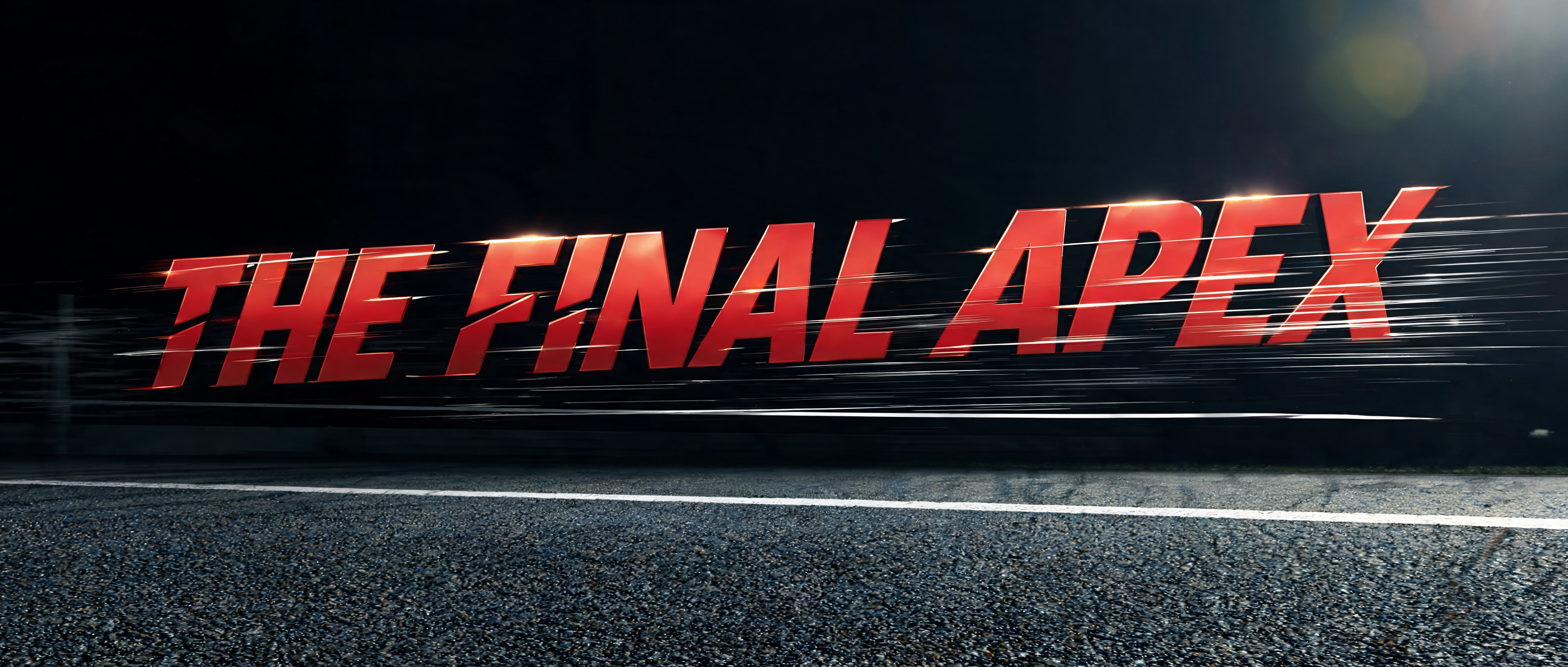 "THE FINAL APEX" — Racing | AI Text Effect Generator