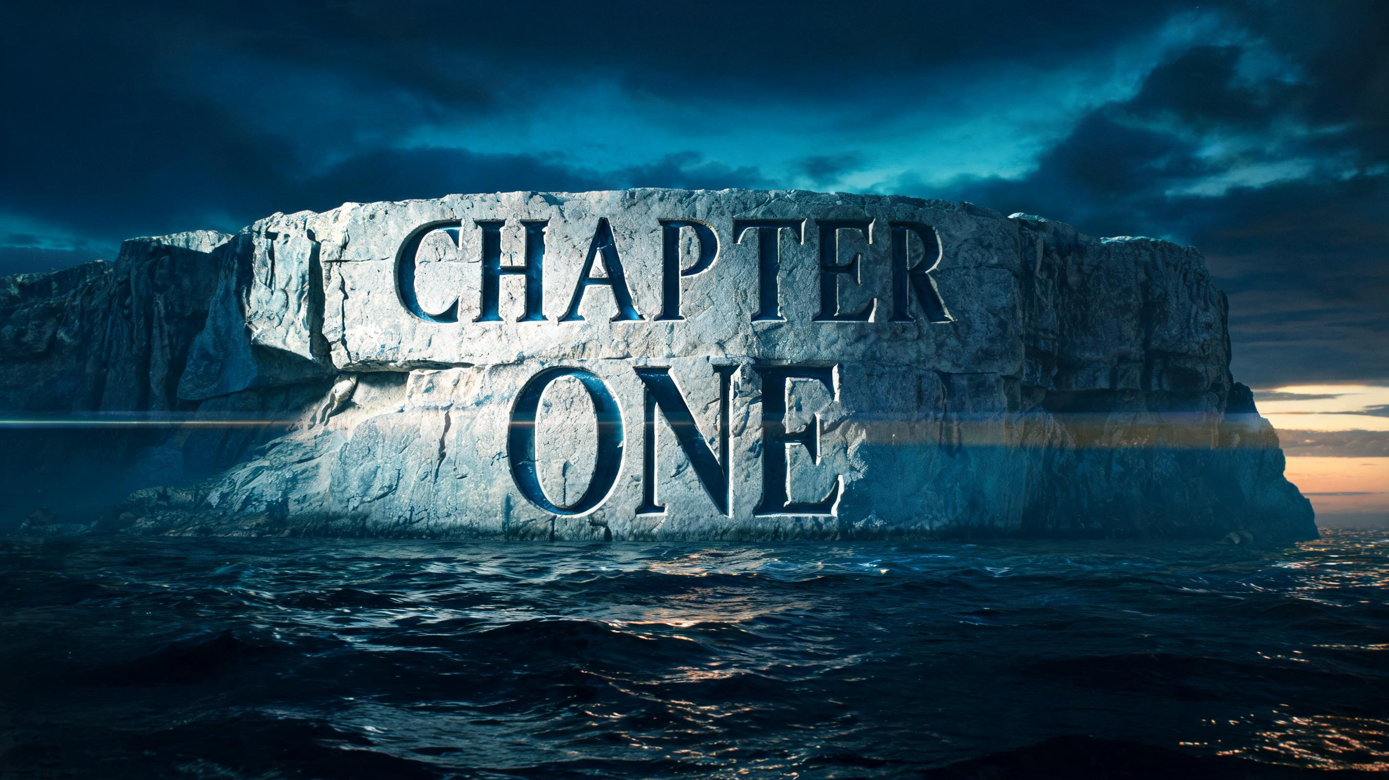 "Make me a film title card that says CHAPTER ONE built into the shot" — Cinematic Netflix | AI Text Effect Generator
