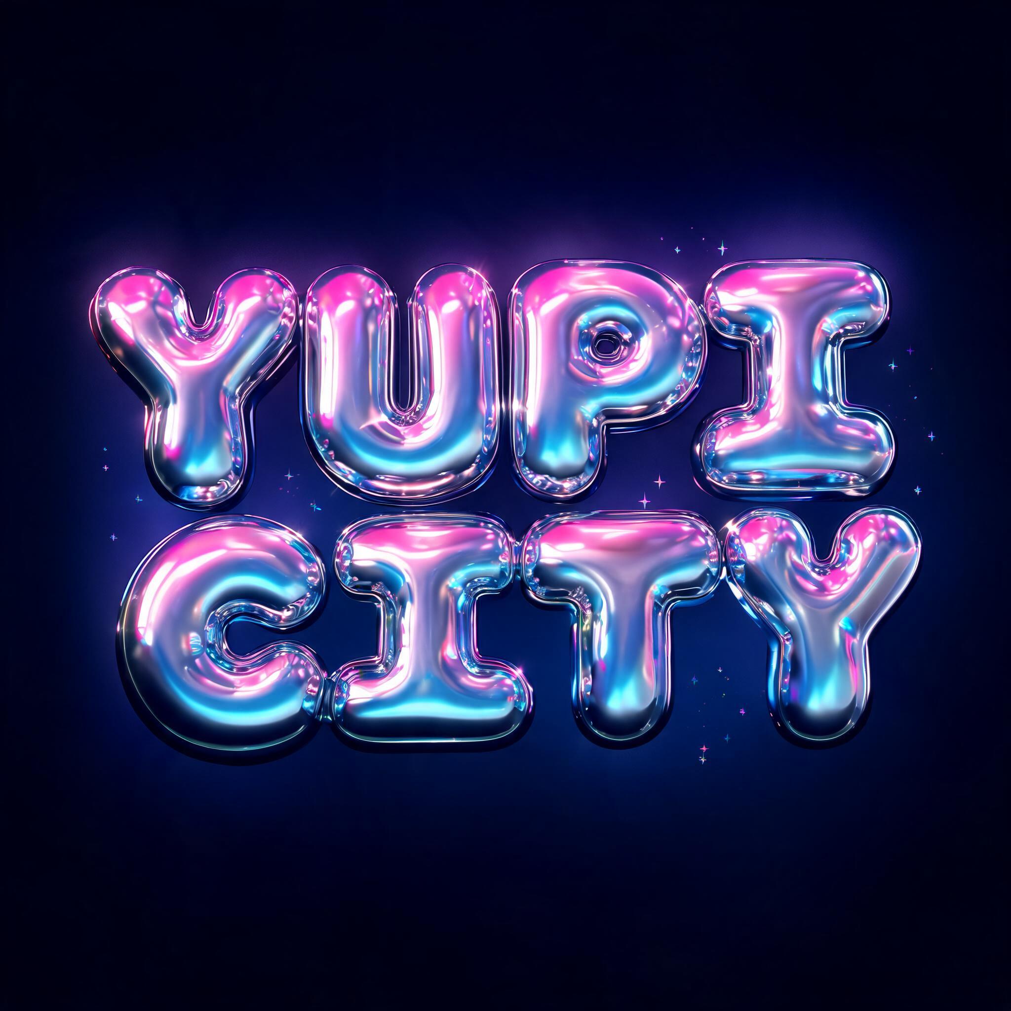 "Yupi City" — Y2k | AI Text Effect Generator