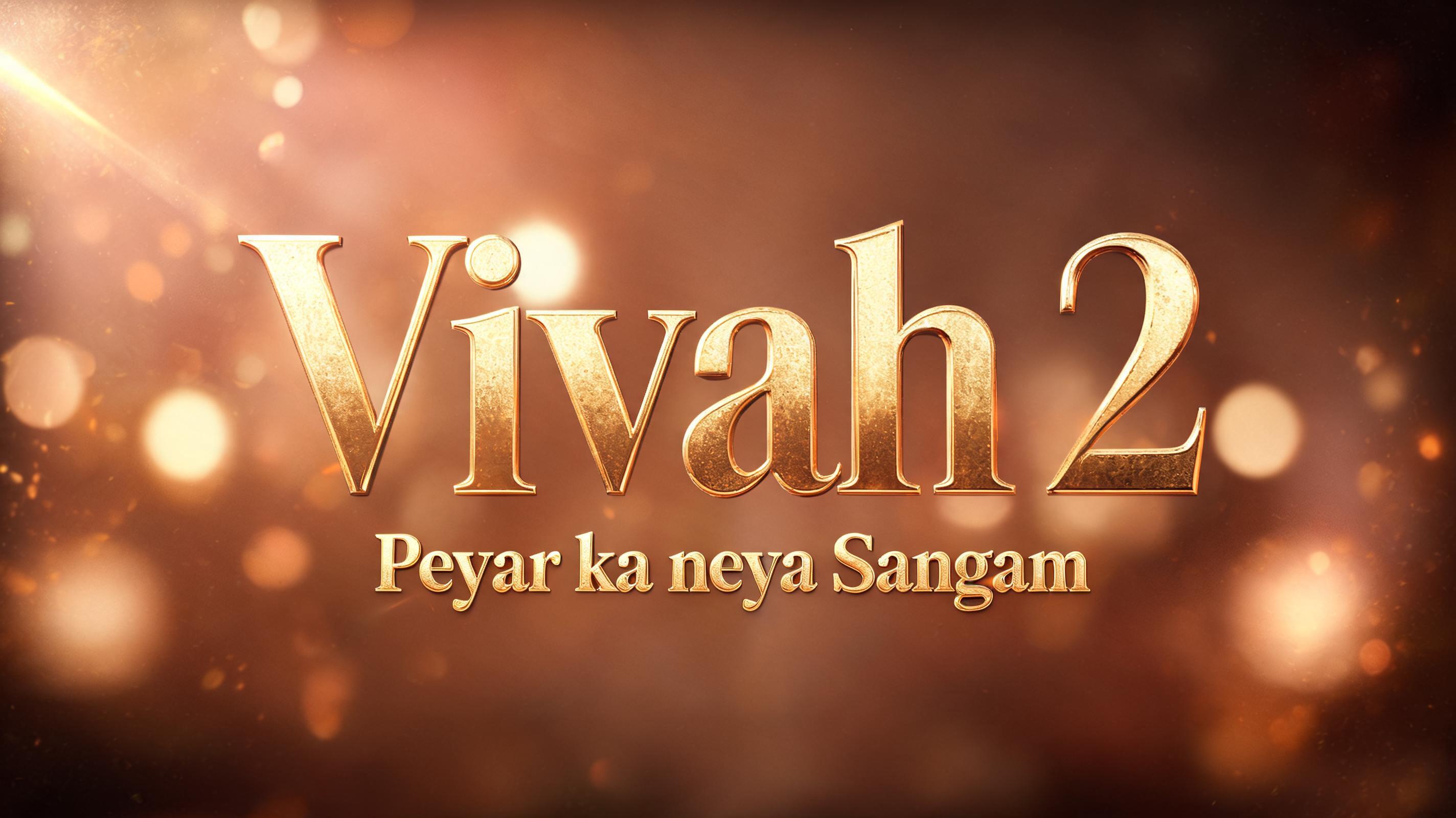 "Vivah 2
Peyar ka neya Sangam" — Cinematic Netflix | AI Text Effect Generator