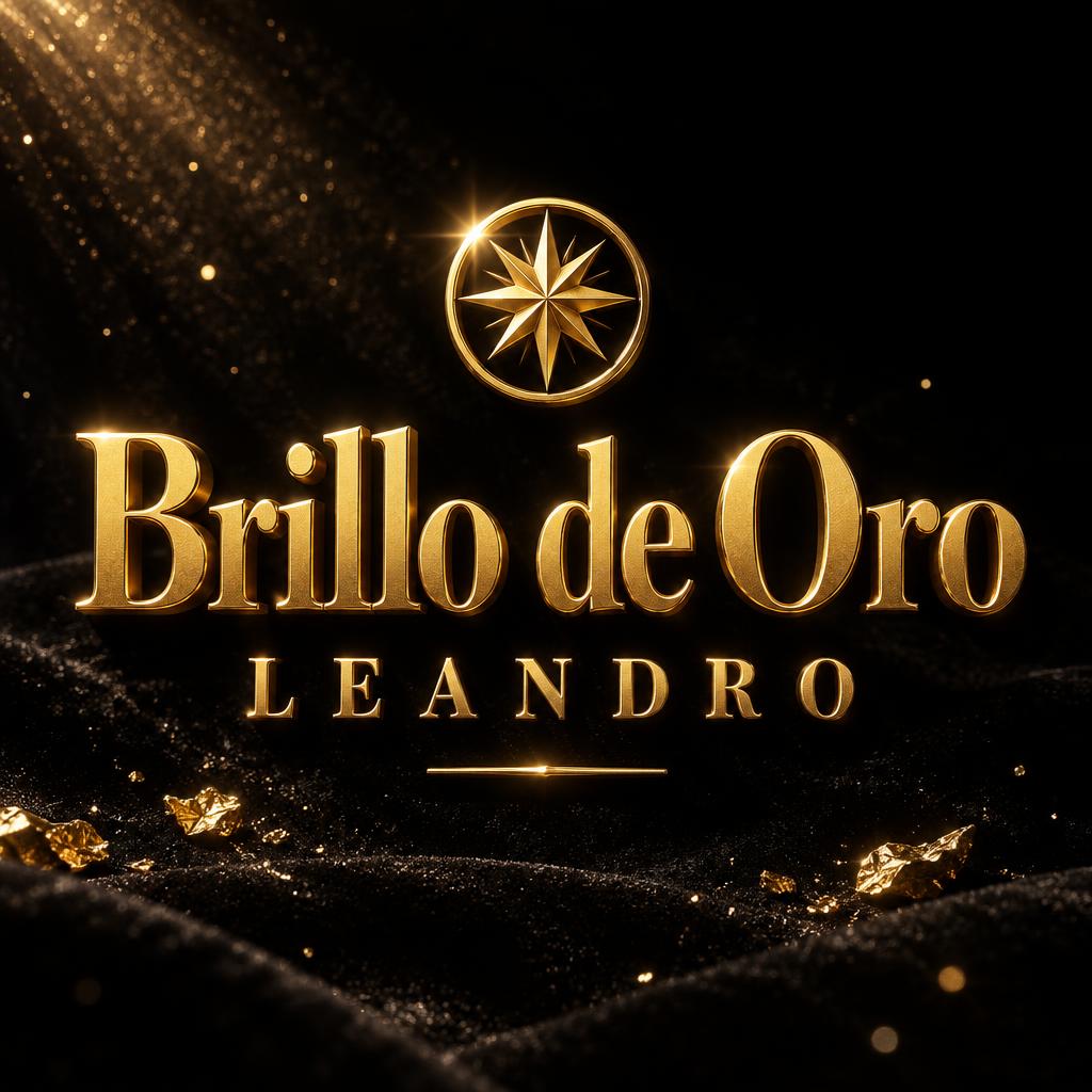 "Brillo de Oro
LEANDRO" — Luxury Gold | AI Text Effect Generator