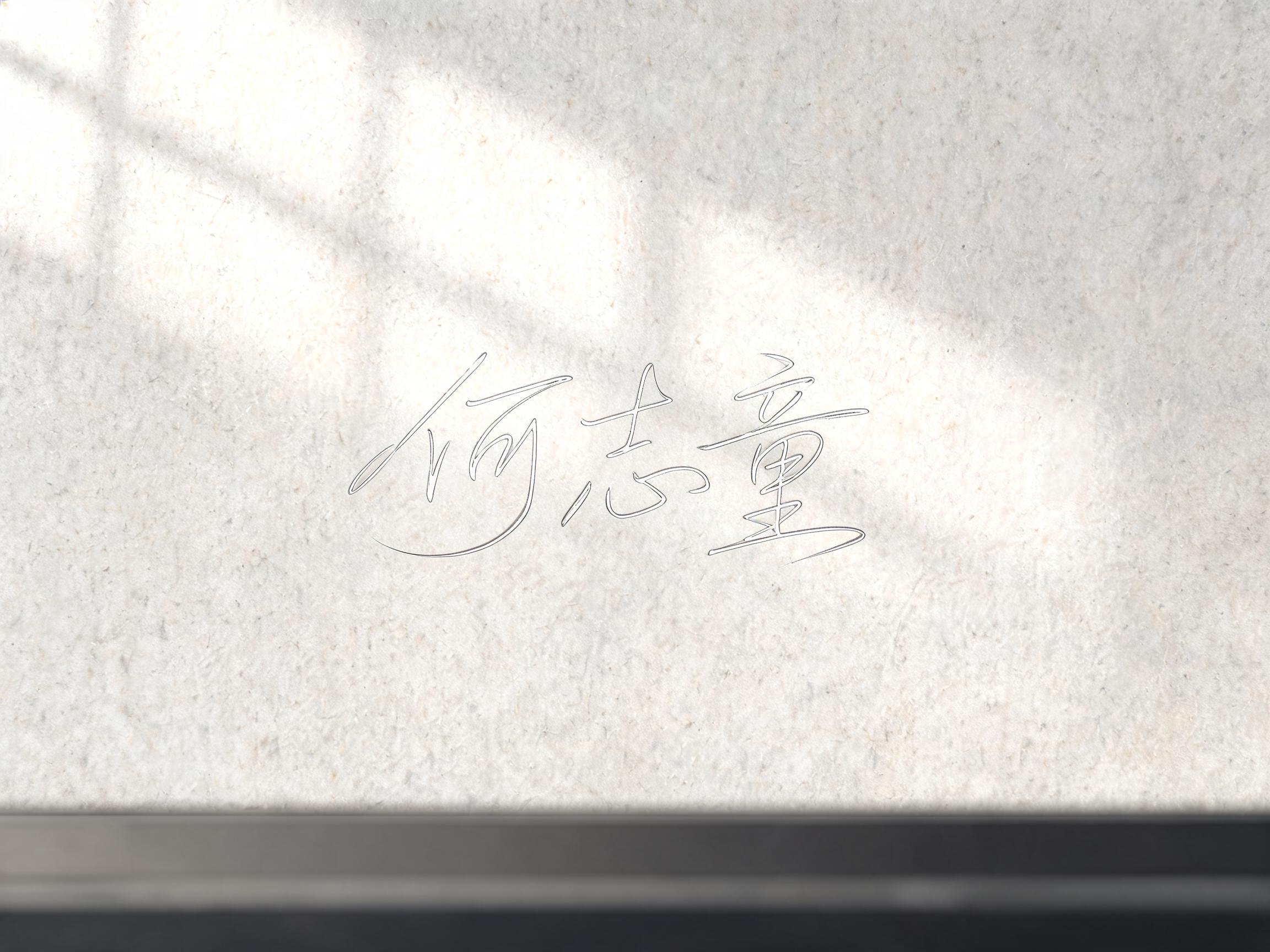 "何志童" —  | AI Text Effect Generator