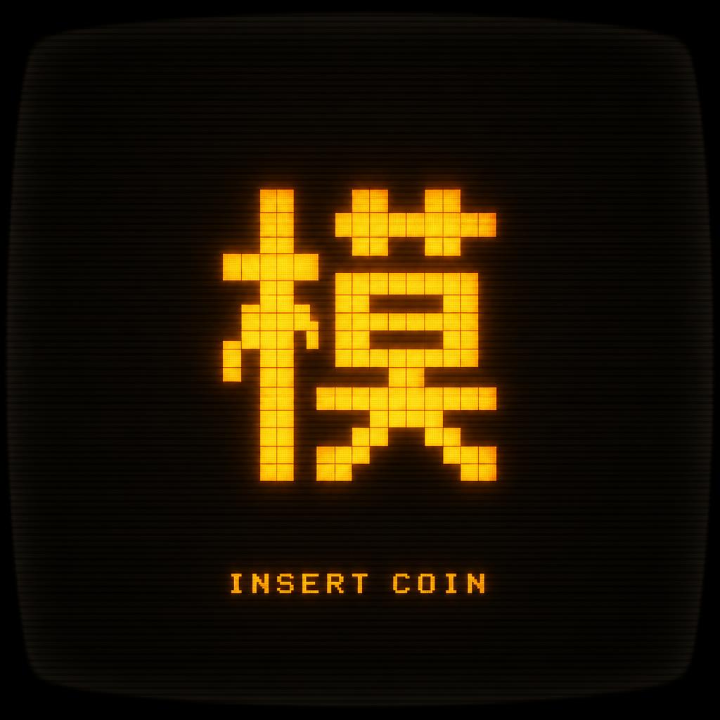 "模
INSERT COIN" — Pixel Art | AI Text Effect Generator