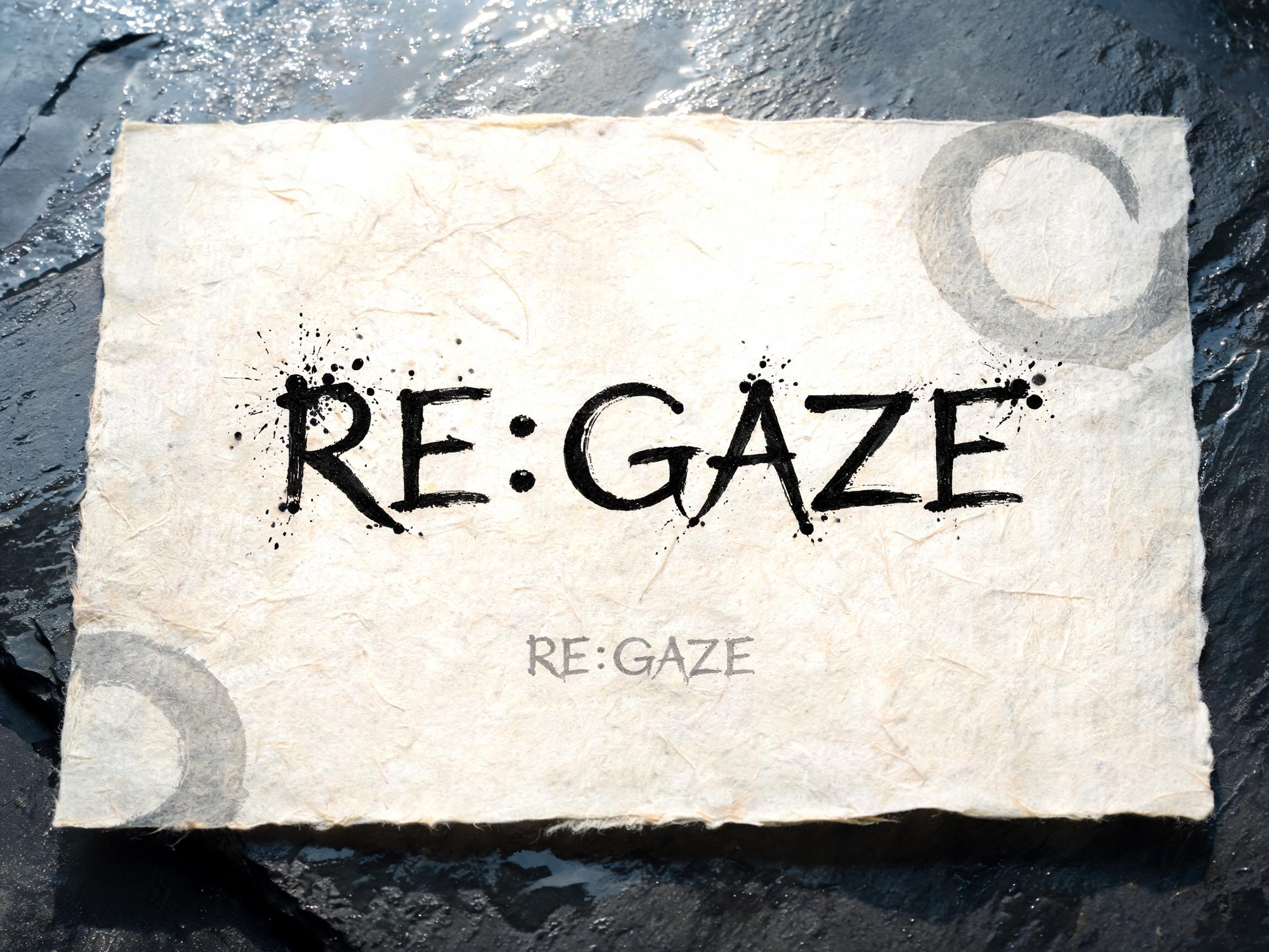 "RE:GAZE" —  | AI Text Effect Generator