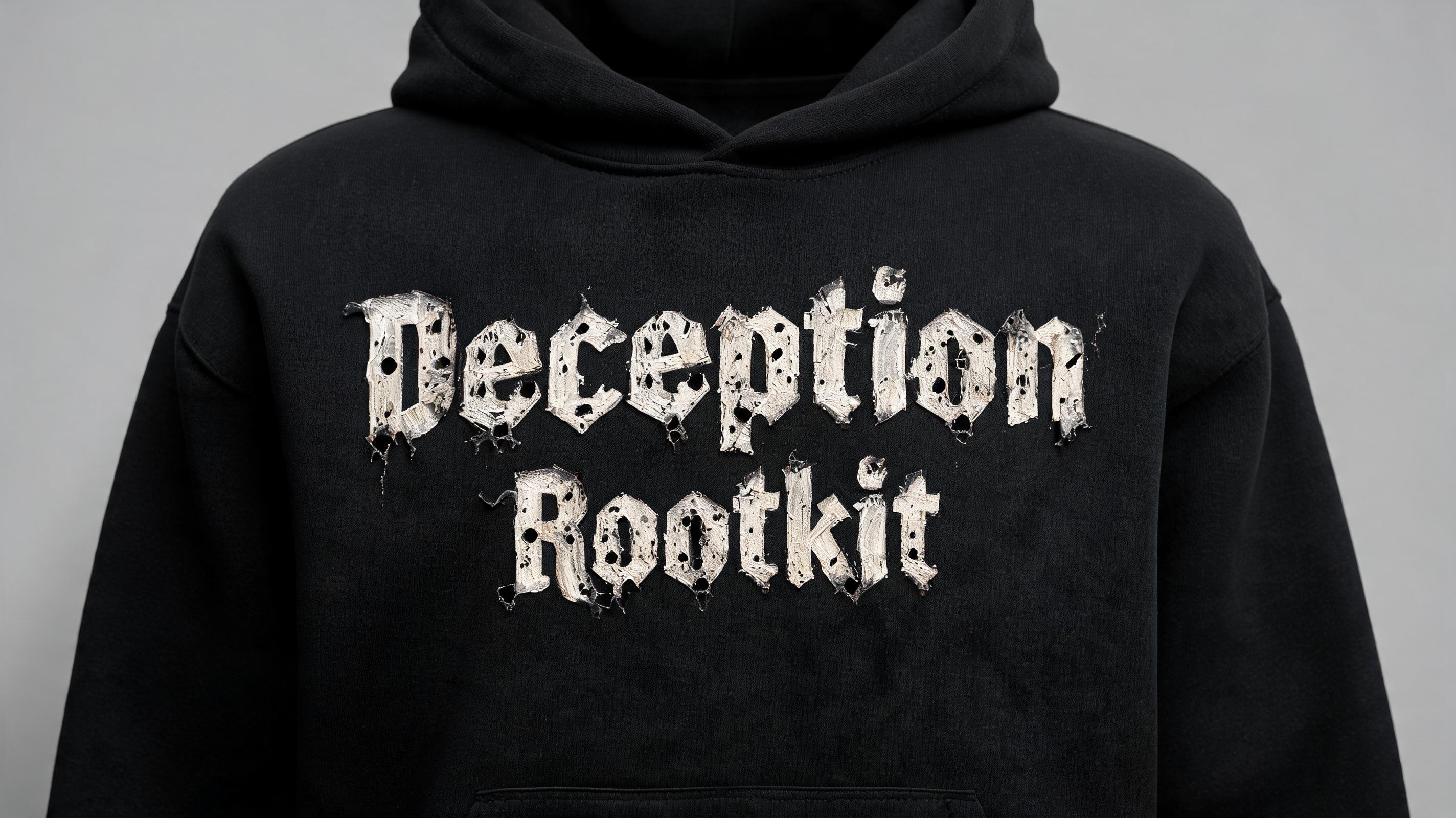 "Deception Rootkit" — Brush Dry | AI Text Effect Generator