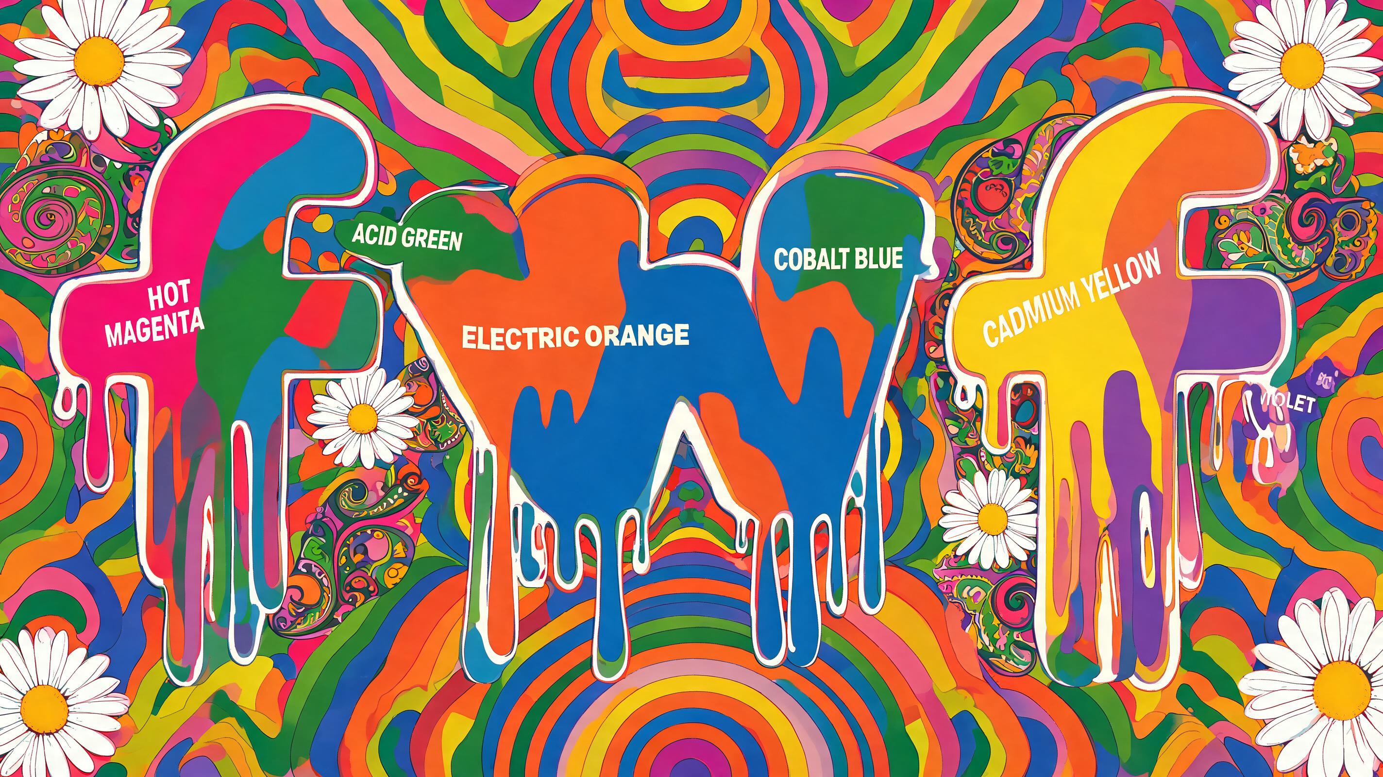 "fwf" — Psychedelic text effect