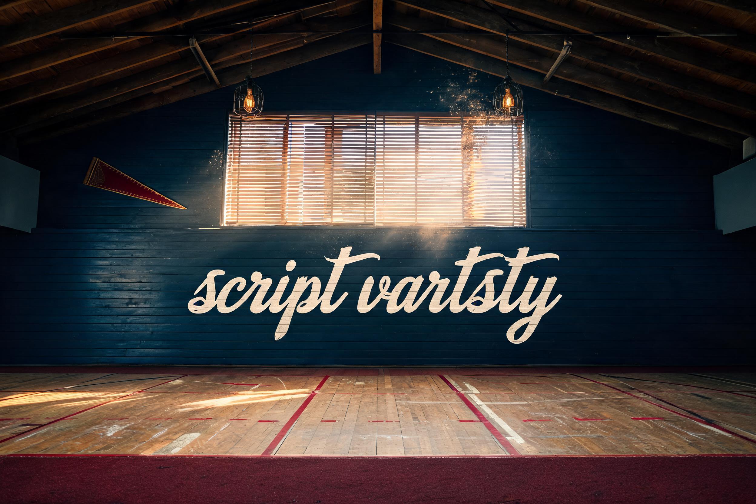 "script varsity" —  | AI Text Effect Generator