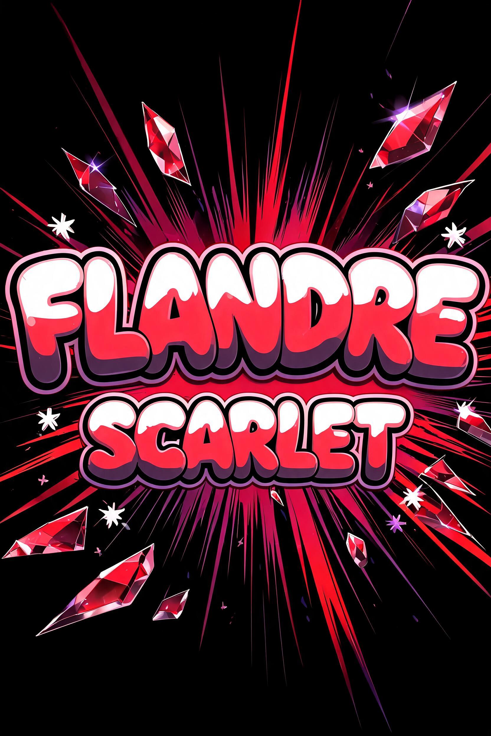 "Flandre Scarlet" — Anime | AI Text Effect Generator