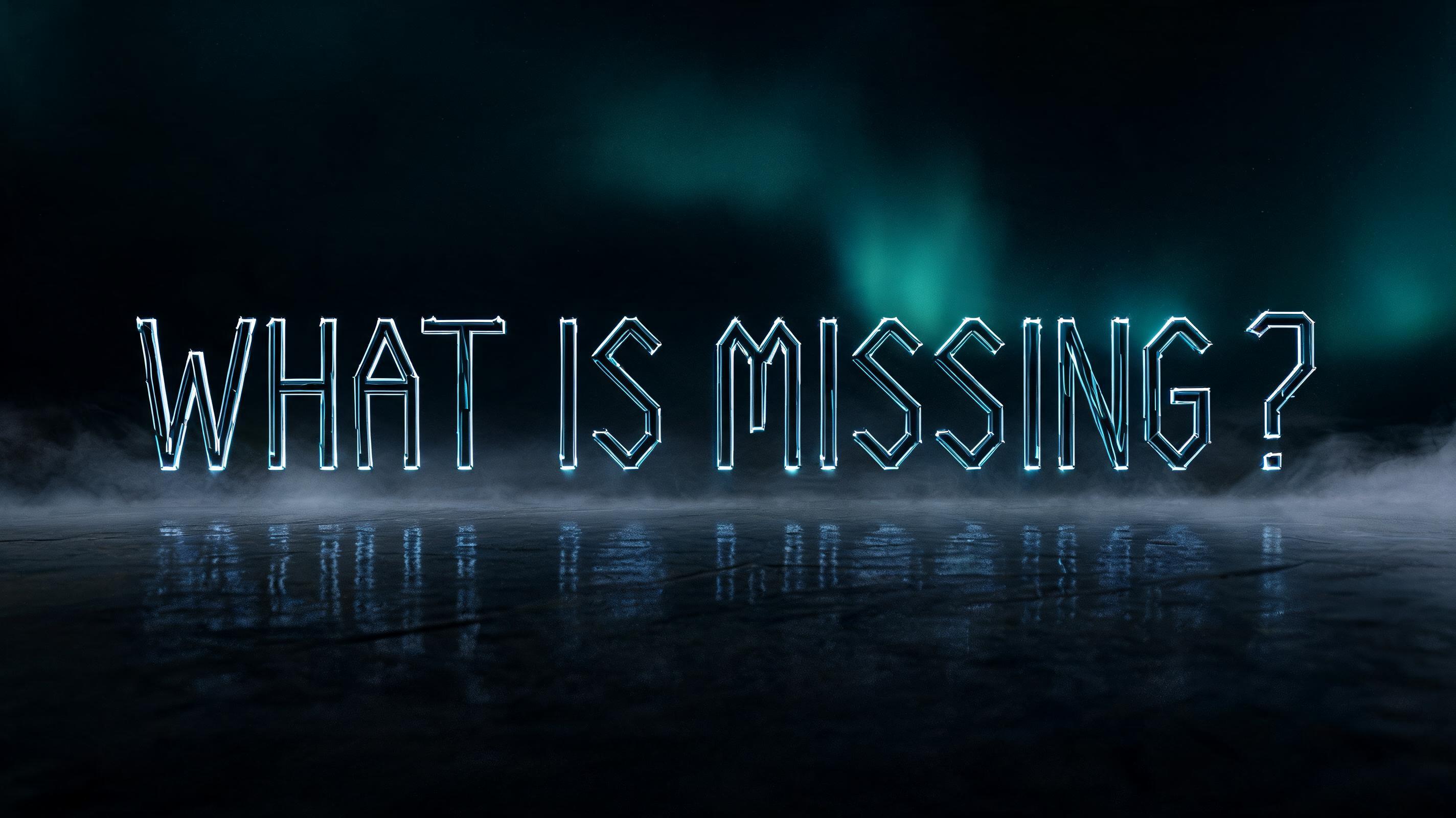 "What is missing?" — Viking Runic | AI Text Effect Generator