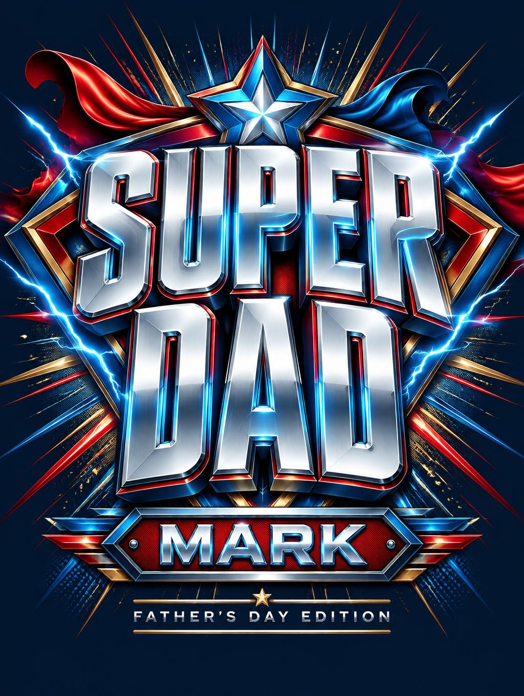 SUPER DAD
MARK
FATHER'S DAY EDITION