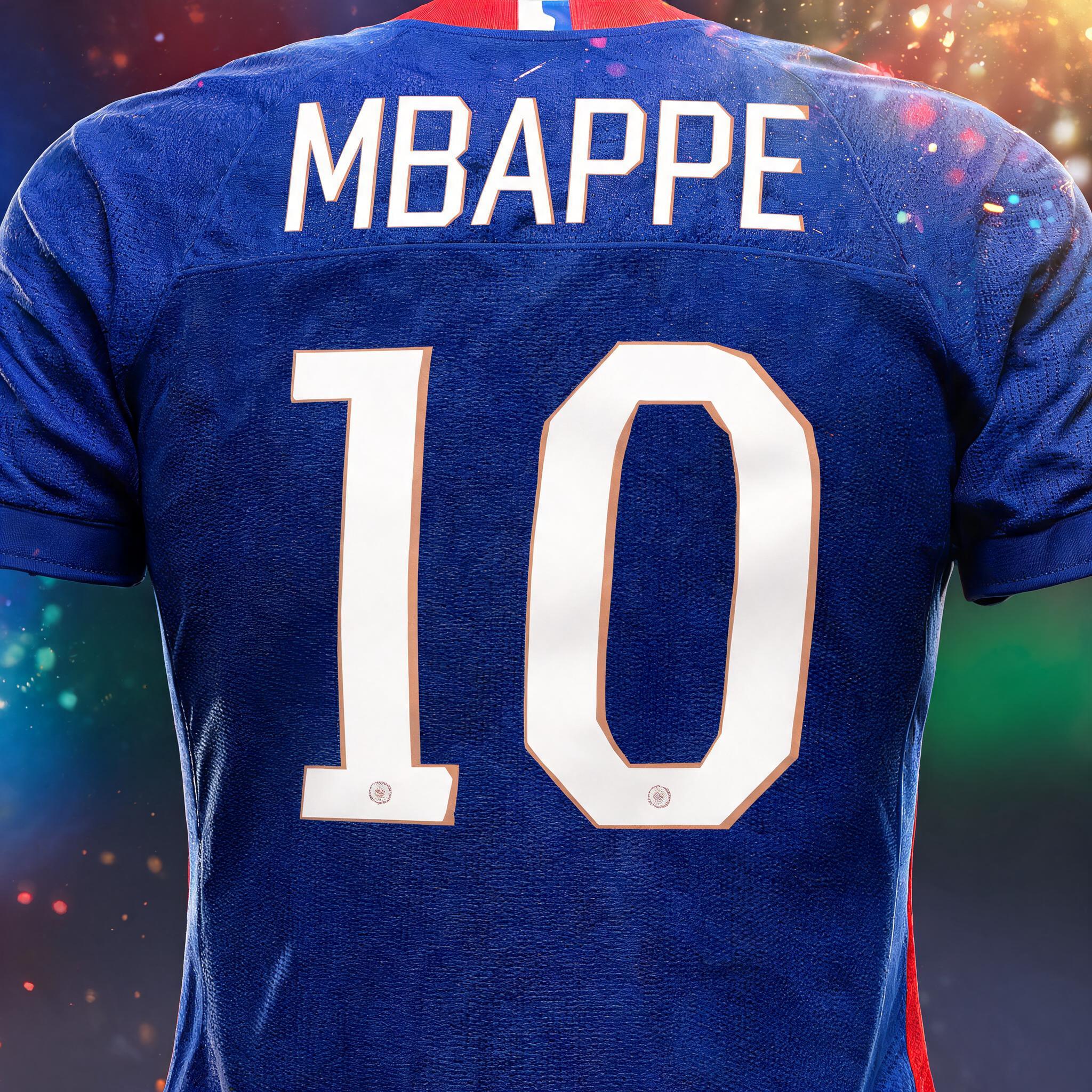 "MBAPPE
10" — Sports Football | AI Text Effect Generator