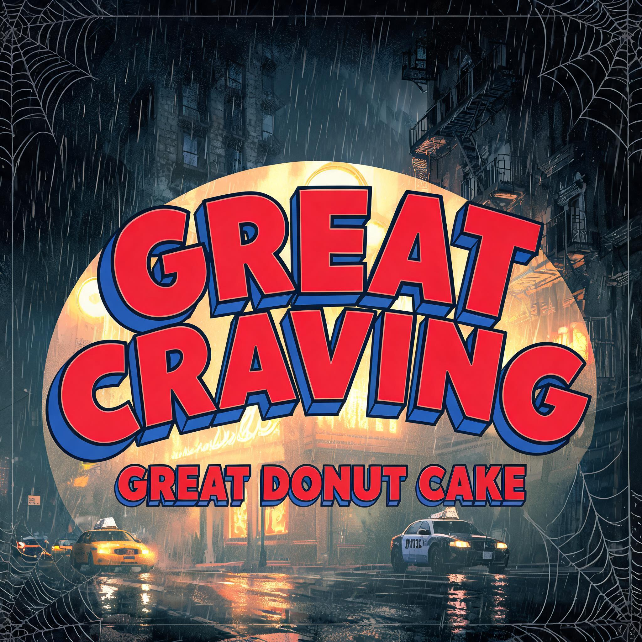 "GREAT CRAVING
GREAT DONUT CAKE" — Spider Hero | AI Text Effect Generator