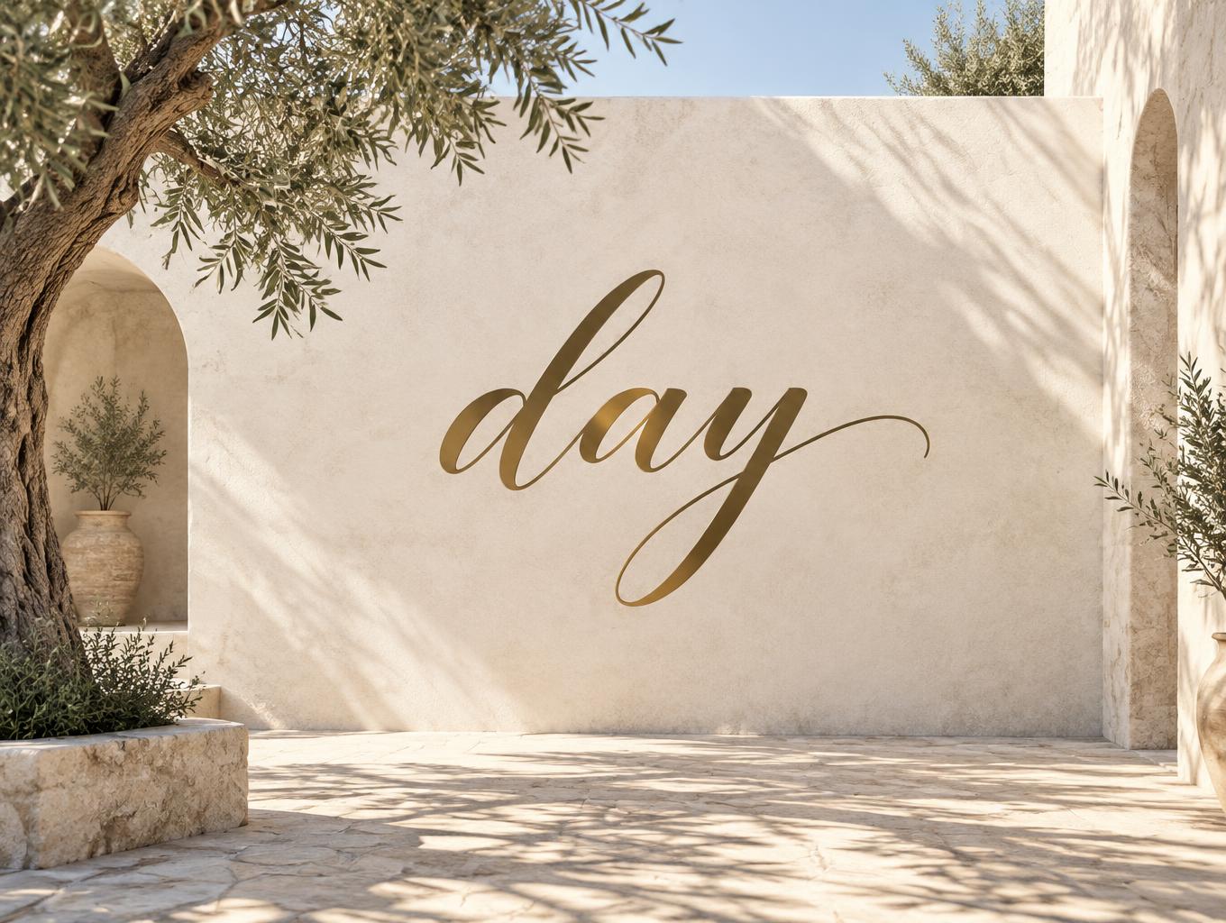 "day" —  | AI Text Effect Generator