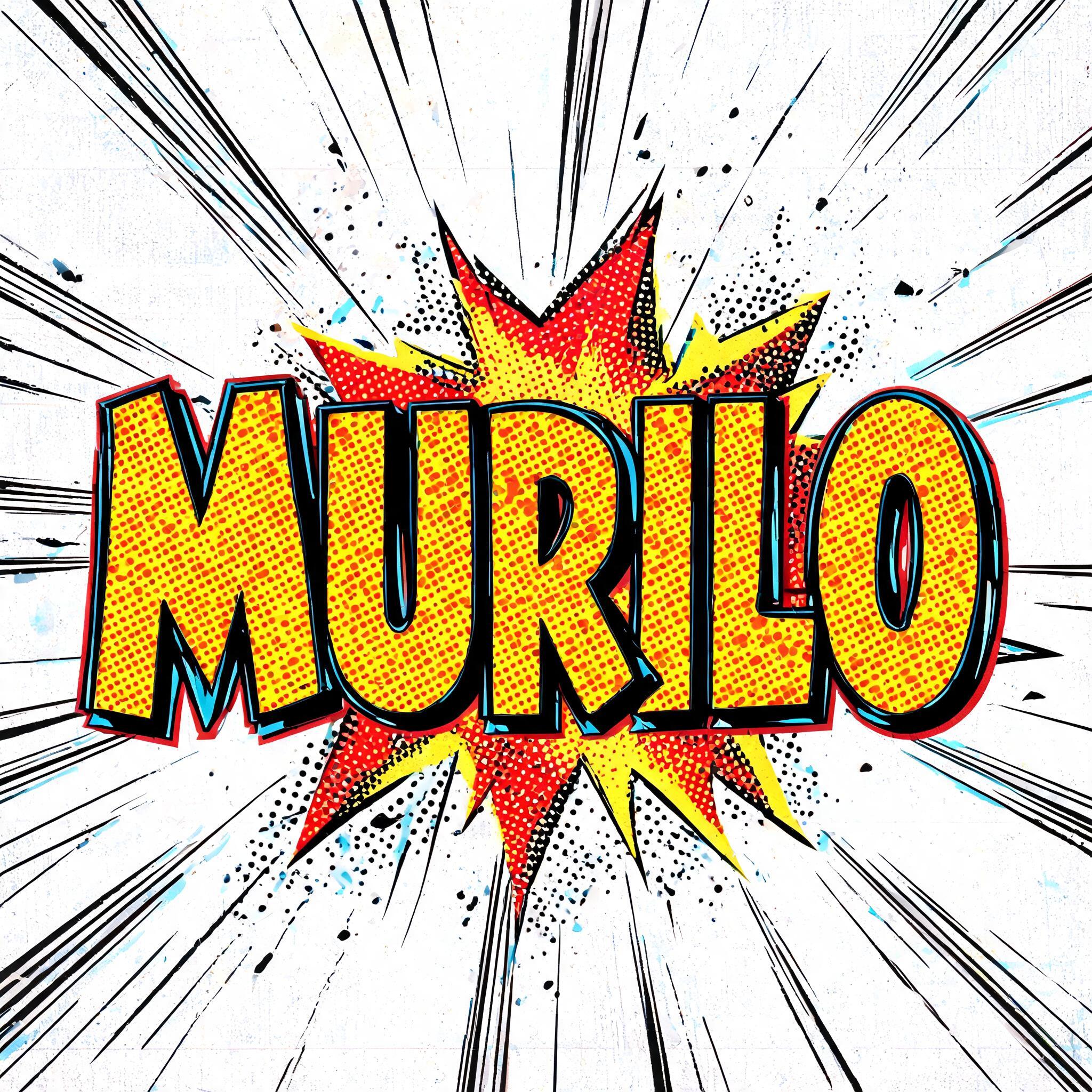 "MURILO" — Comic Book | AI Text Effect Generator