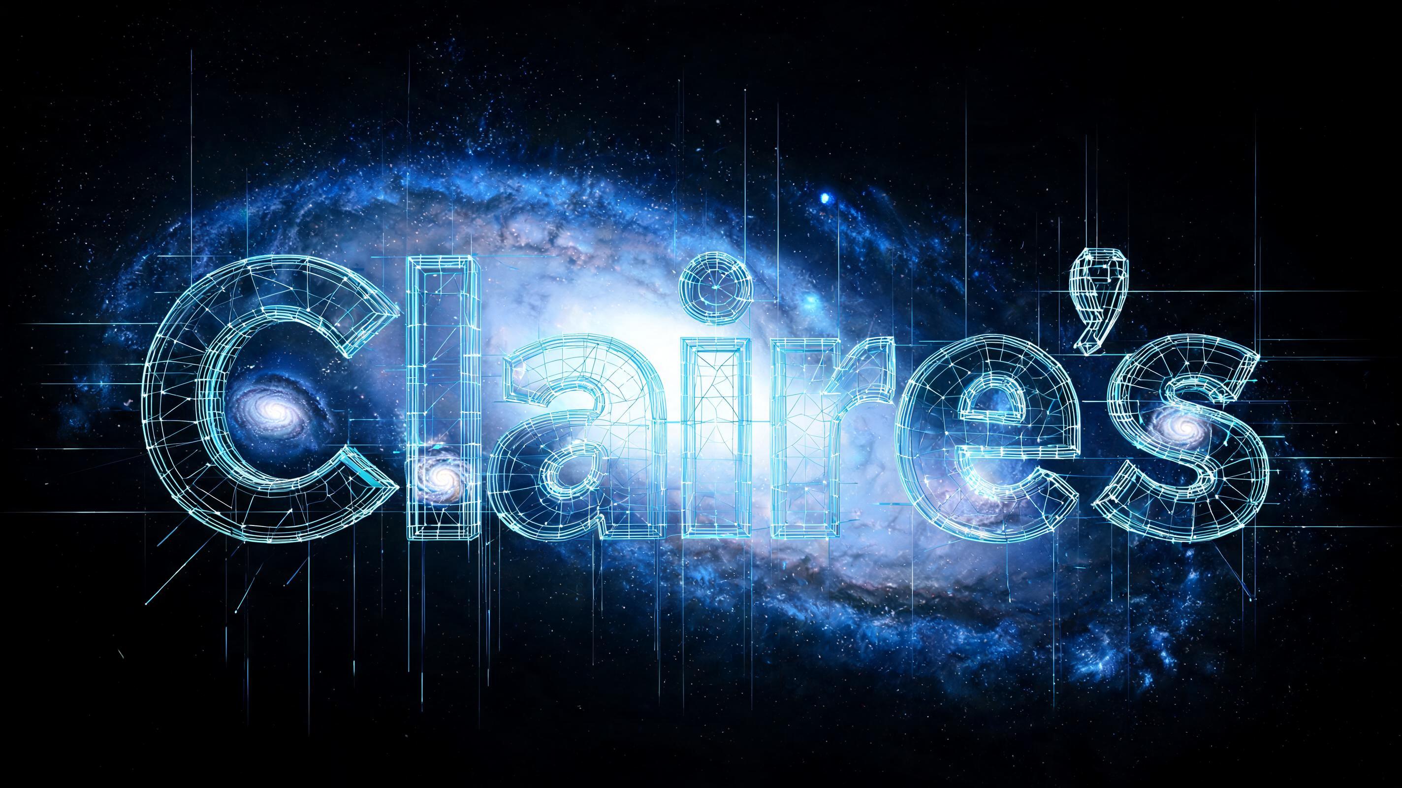 "Claire's" — Cinematic Scifi | AI Text Effect Generator
