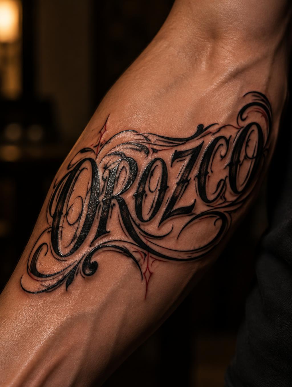 "OROZCO" — Chicano | AI Text Effect Generator