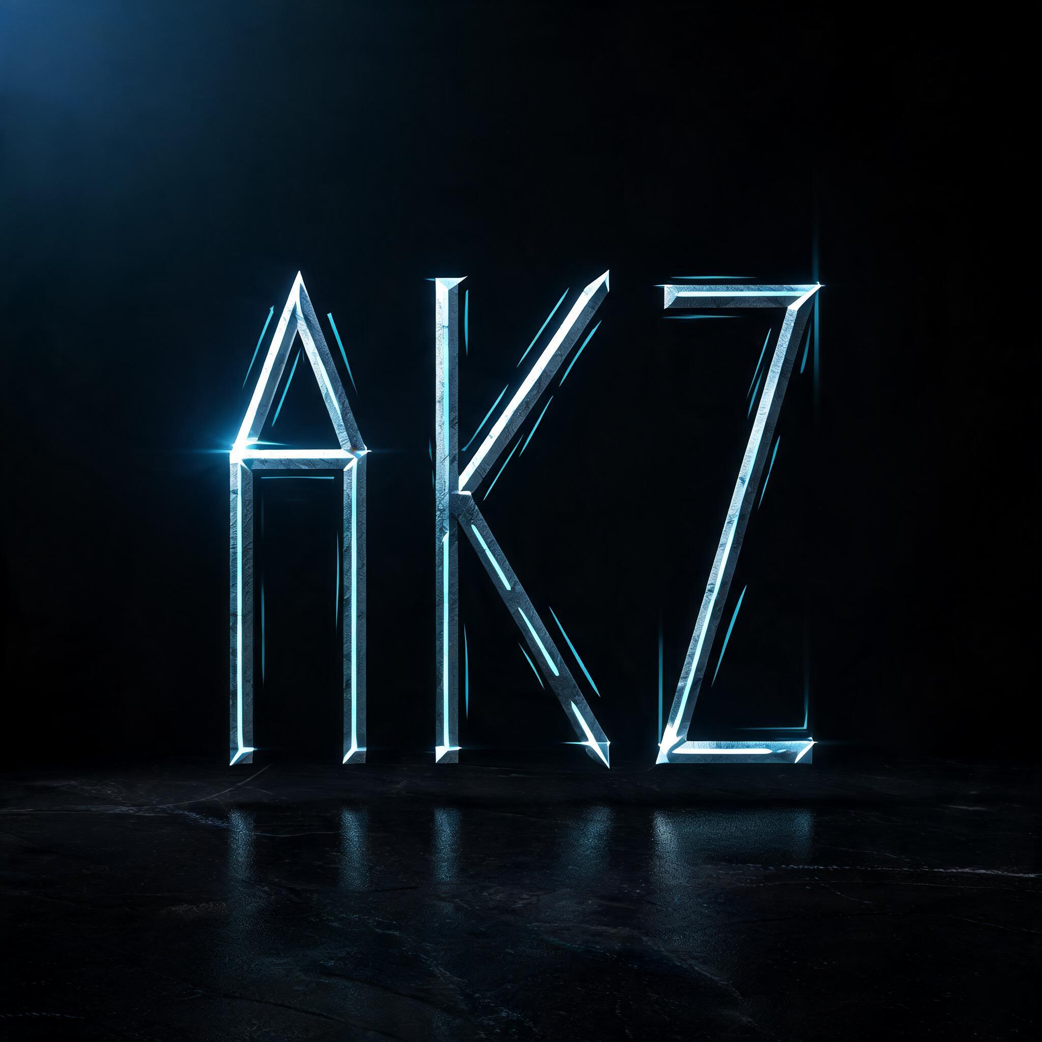 "AKZ" — Viking Runic | AI Text Effect Generator