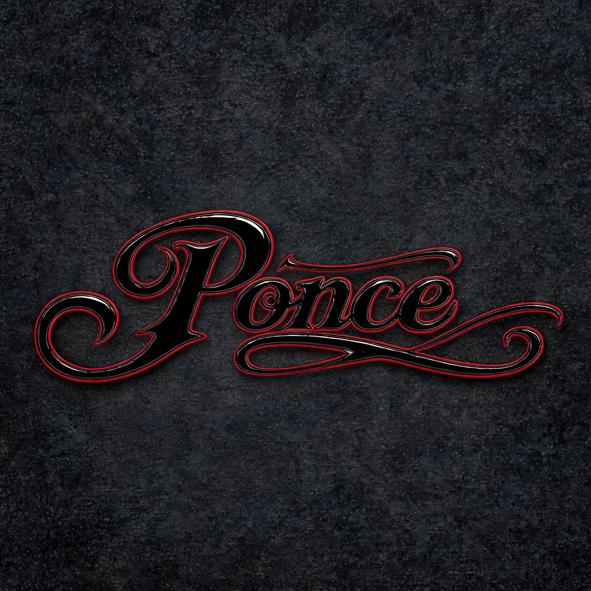 "Ponce" — Chicano | AI Text Effect Generator
