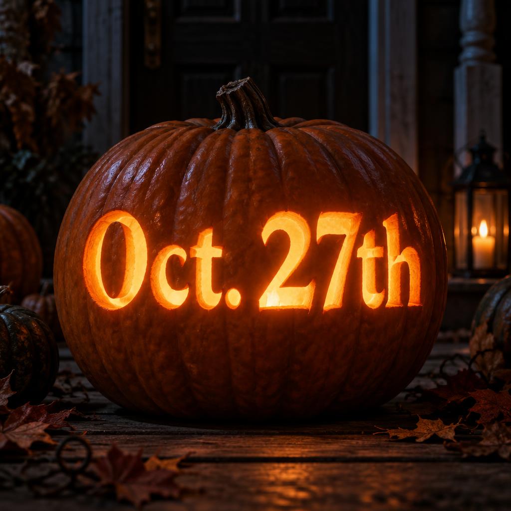 "Oct. 27th" —  | AI Text Effect Generator
