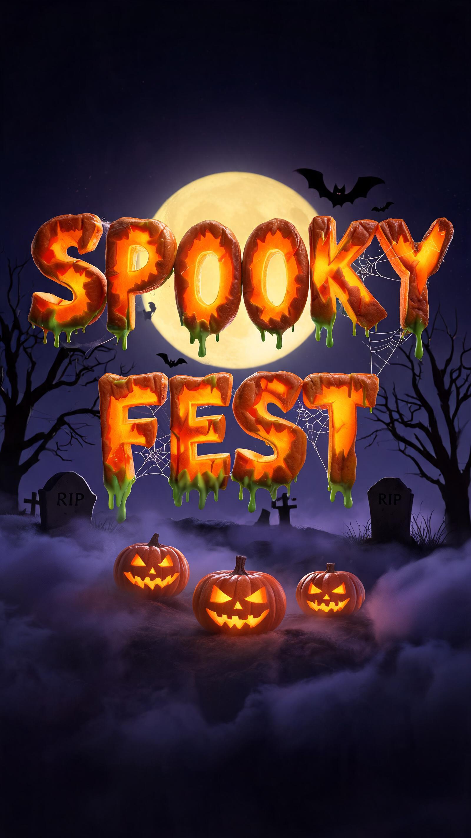 "Spooky Fest" — Halloween | AI Text Effect Generator