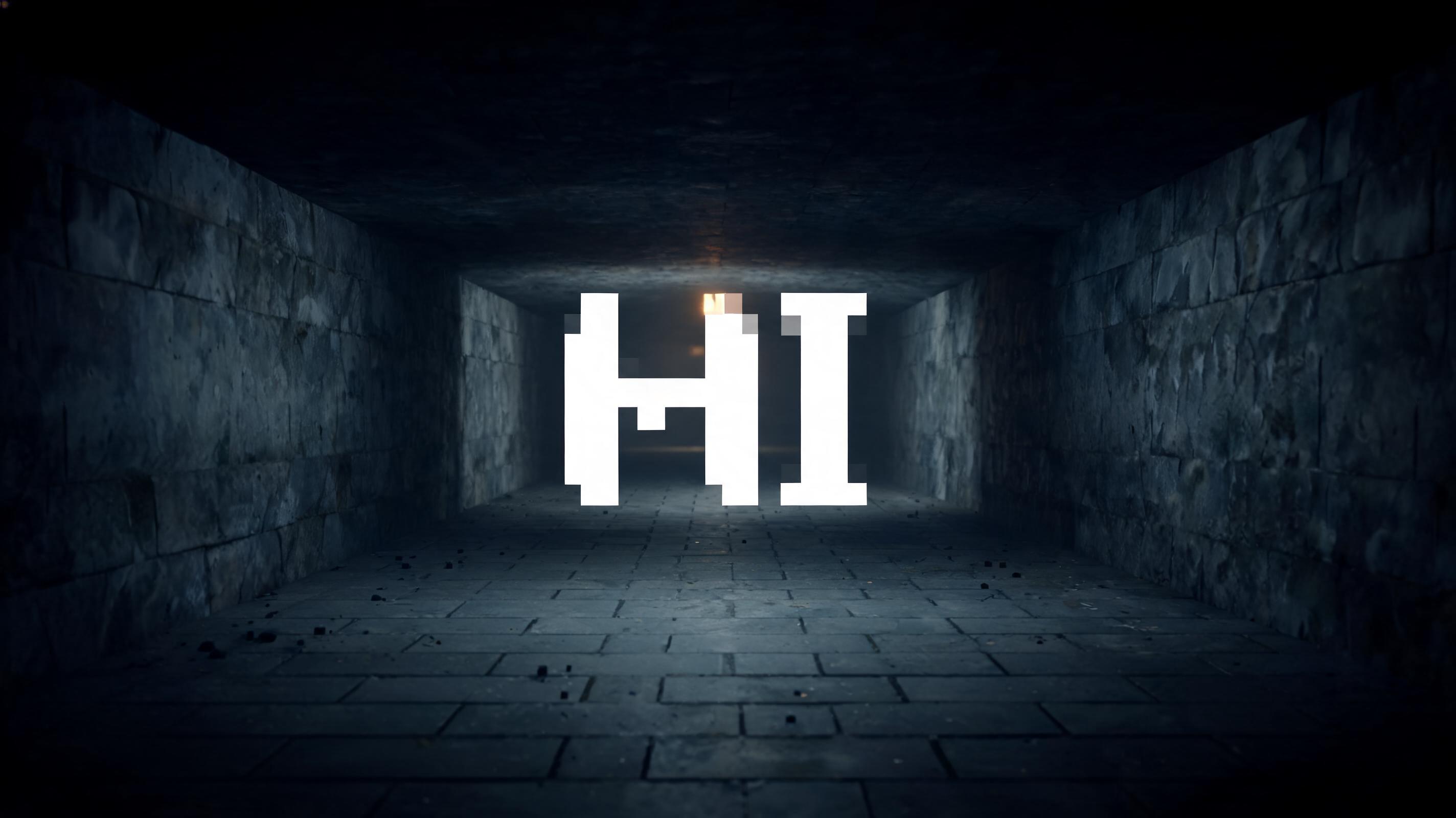 "HI" — Diy | AI Text Effect Generator