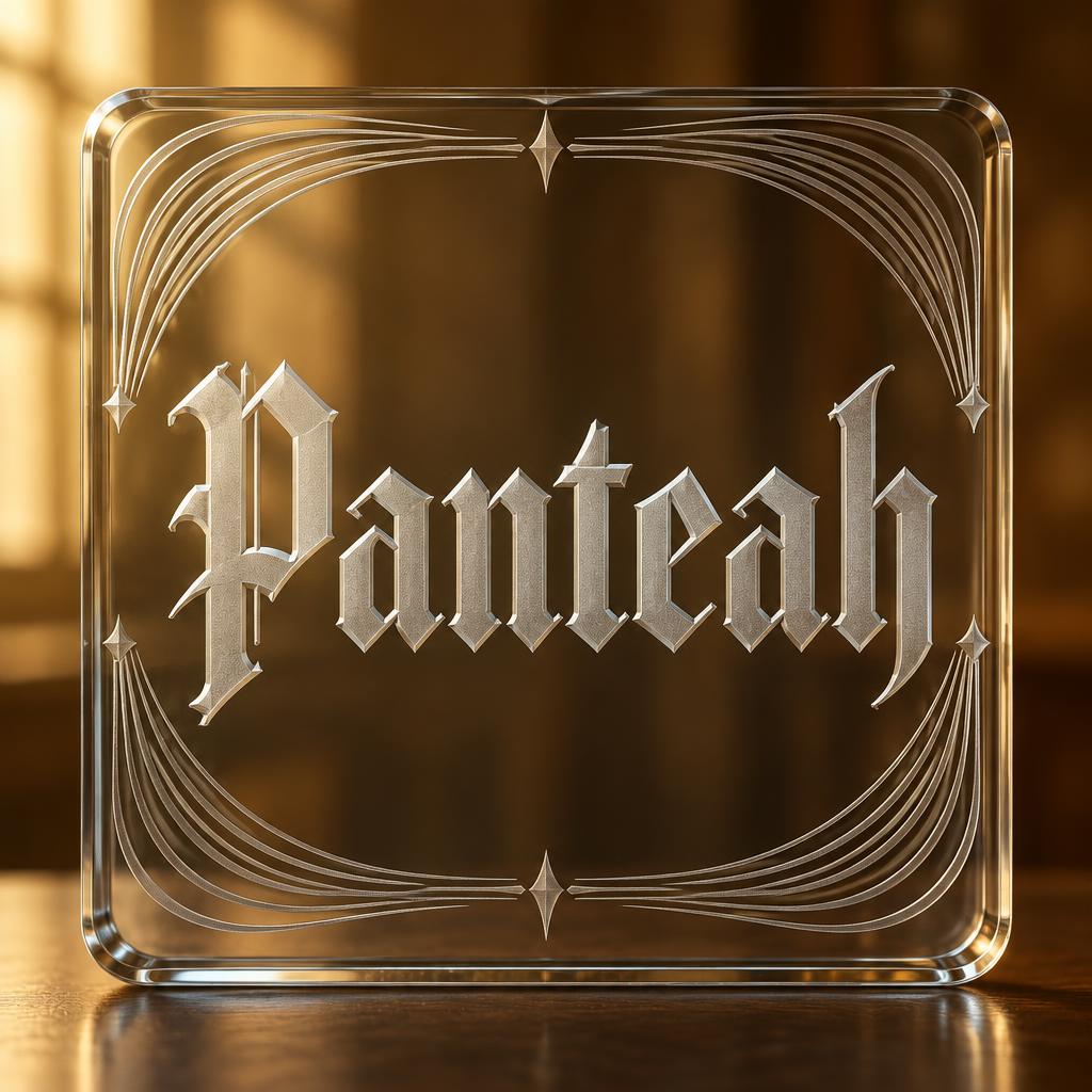 "Panteah" — Handwritten Script | AI Text Effect Generator