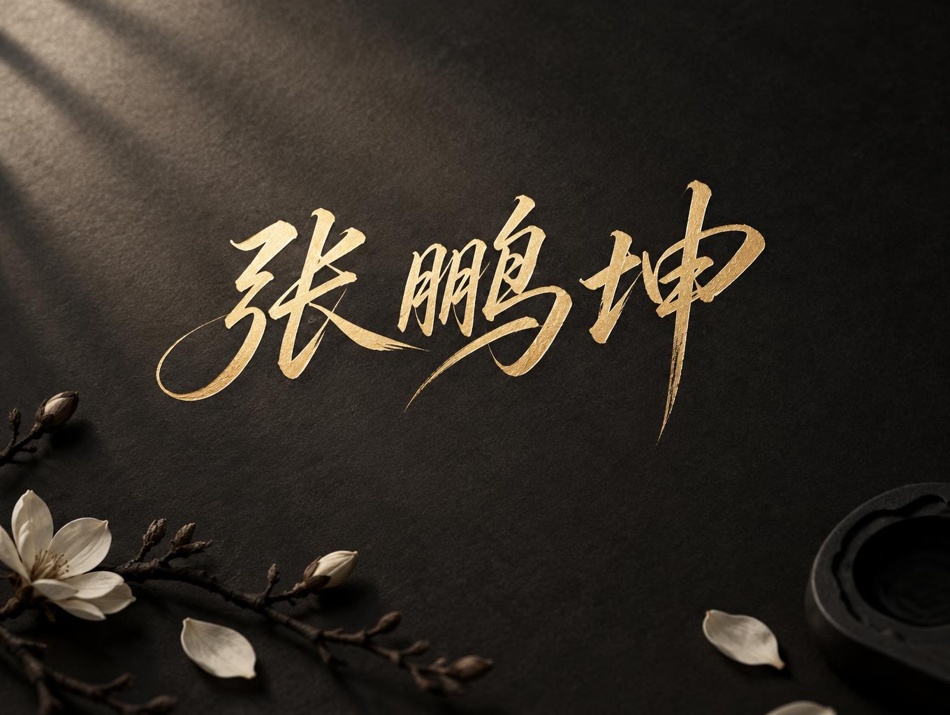 "张鹏坤" —  | AI Text Effect Generator