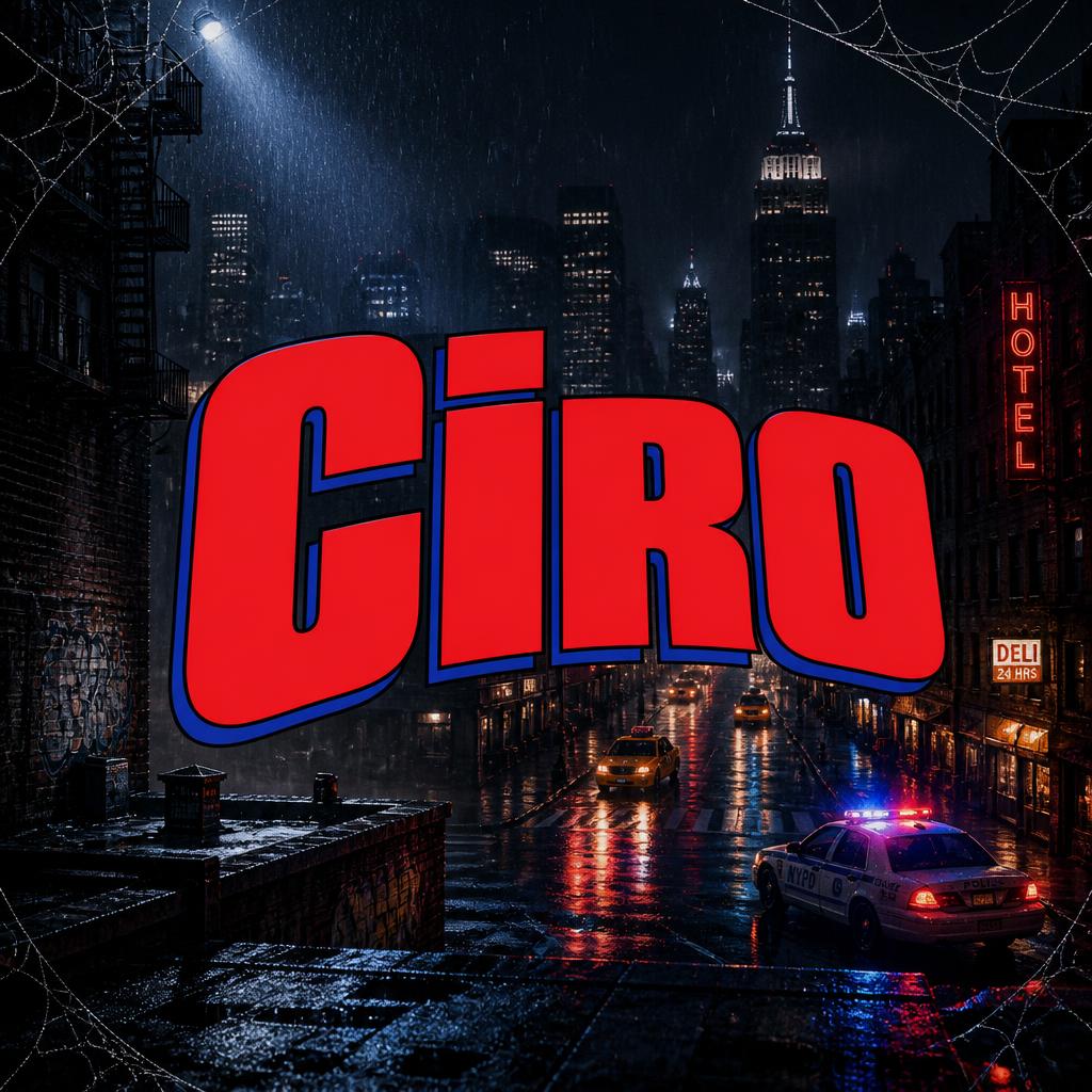 "Ciro" — Spider Hero | AI Text Effect Generator