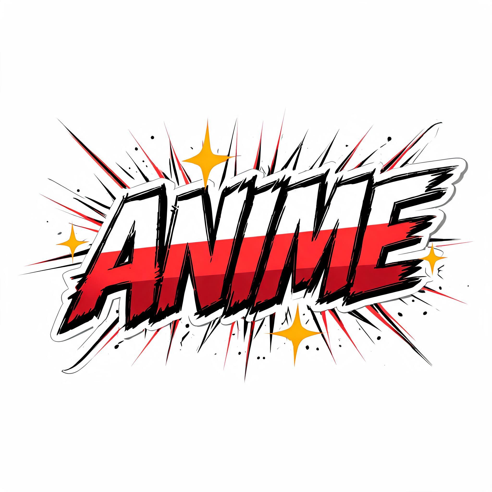 "ANIME" — Anime | AI Text Effect Generator