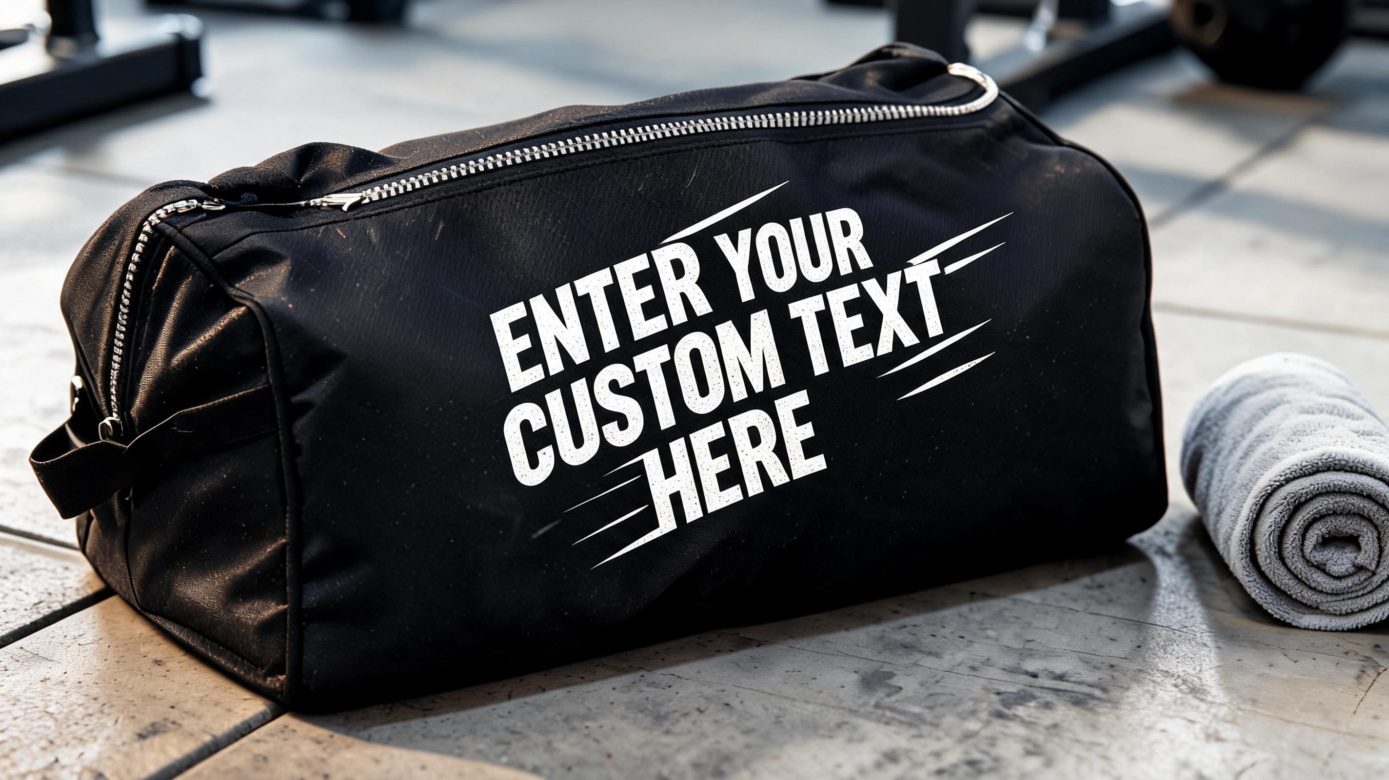 "ENTER YOUR CUSTOM TEXT HERE" — Sports | AI Text Effect Generator