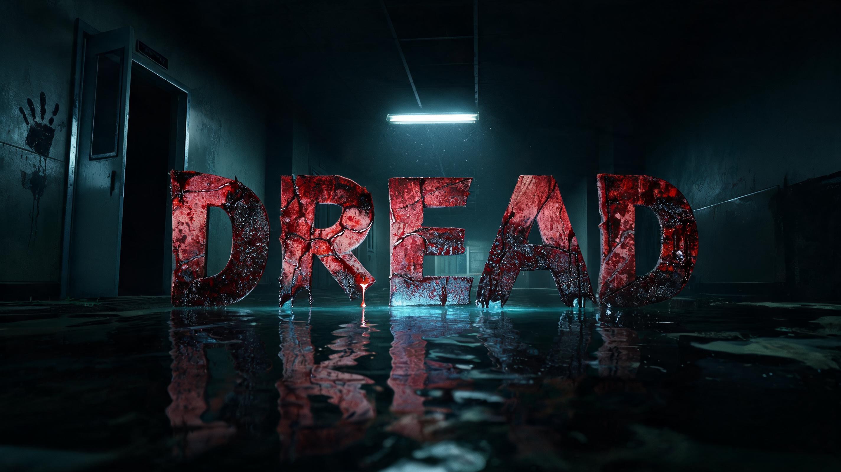 "DREAD" — Cinematic Horror | AI Text Effect Generator