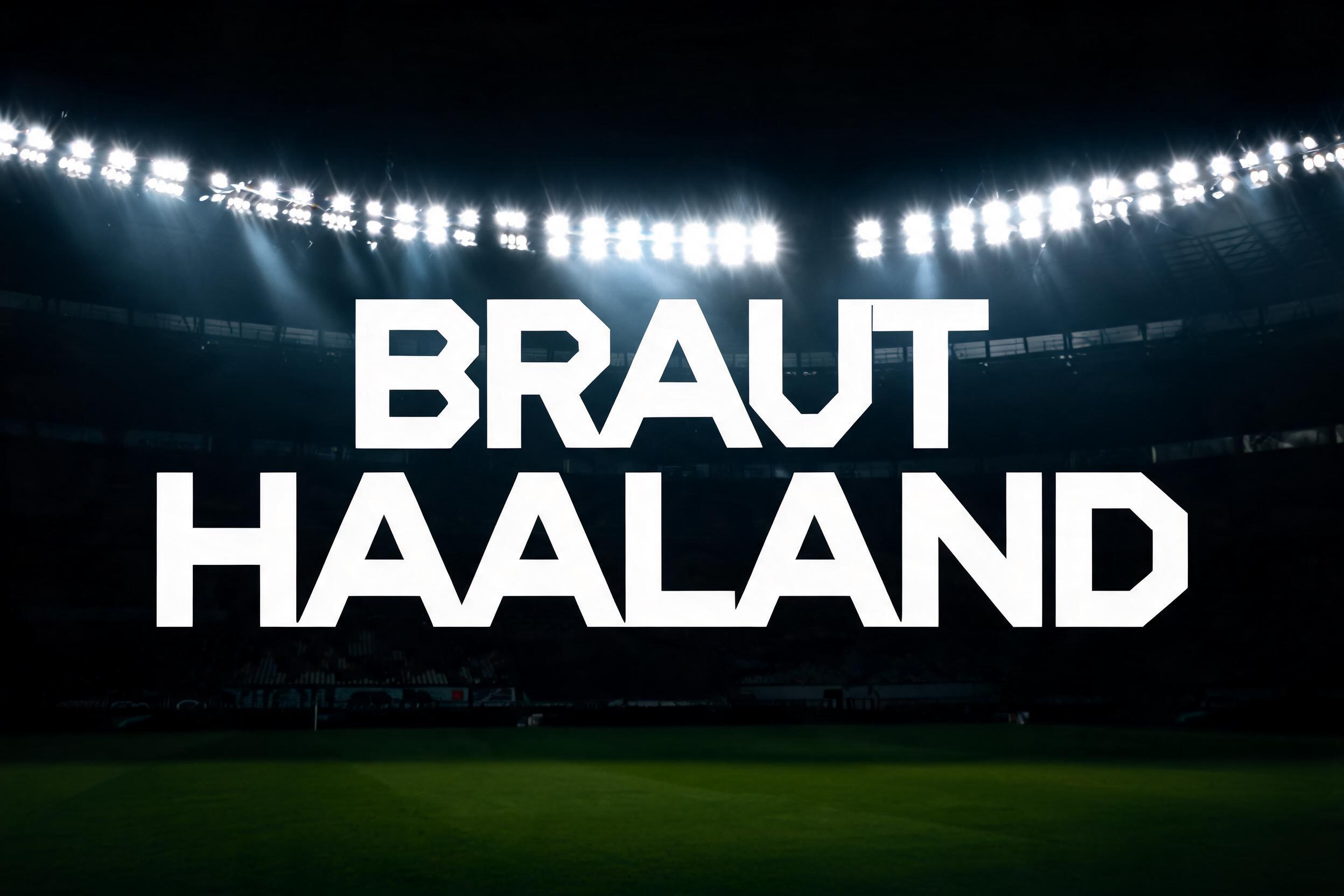 "BRAUT HAALAND" — Diy | AI Text Effect Generator