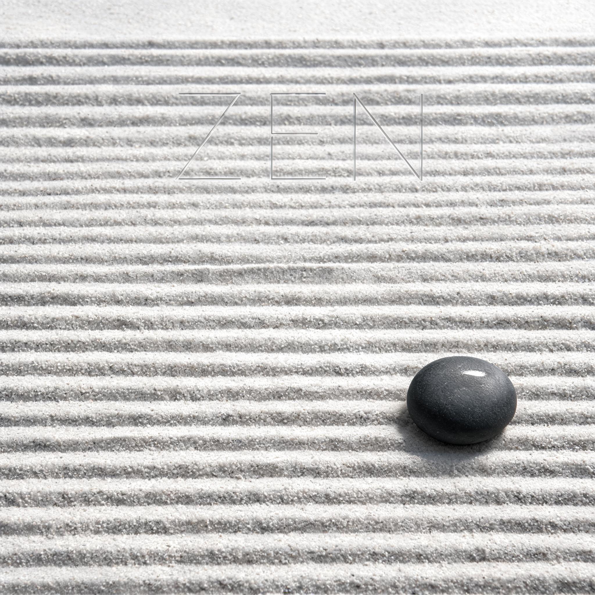 "Zen" —  | AI Text Effect Generator