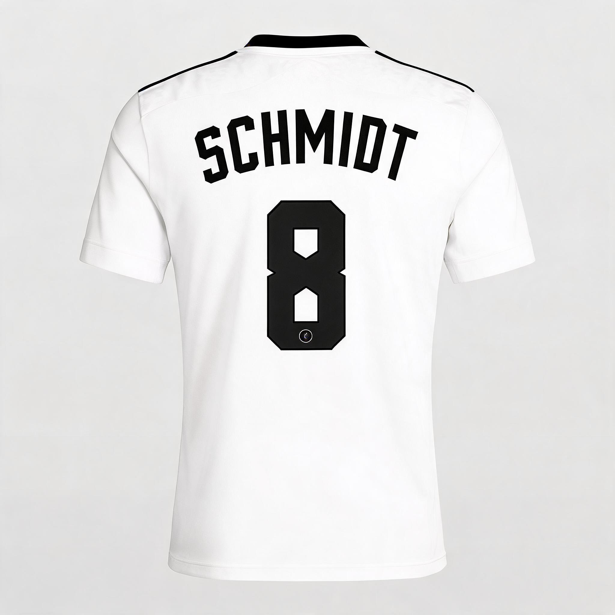 "SCHMIDT
8" — Sports Football | AI Text Effect Generator