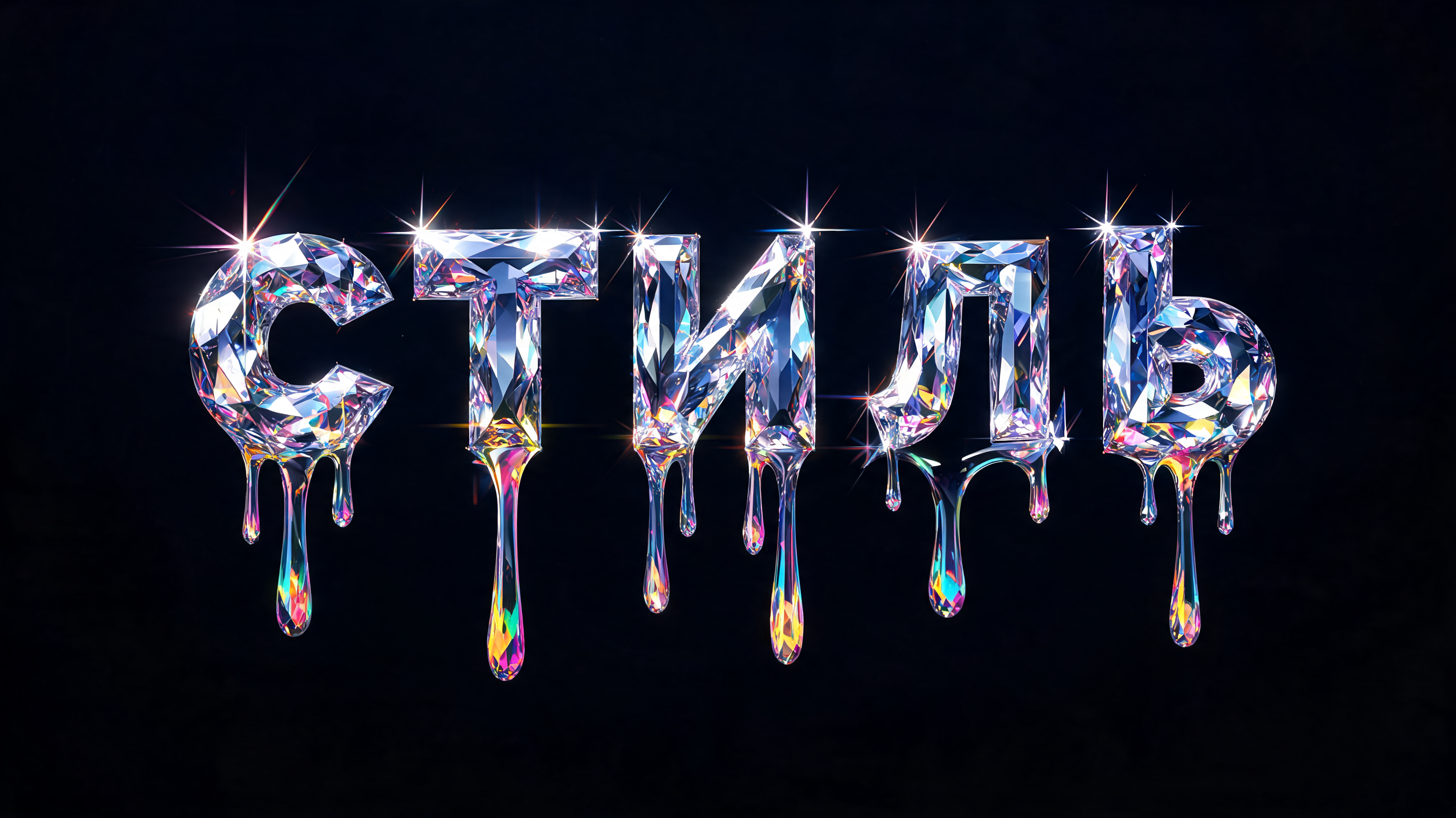 "СТИЛЬ" — Glass Crystal | AI Text Effect Generator