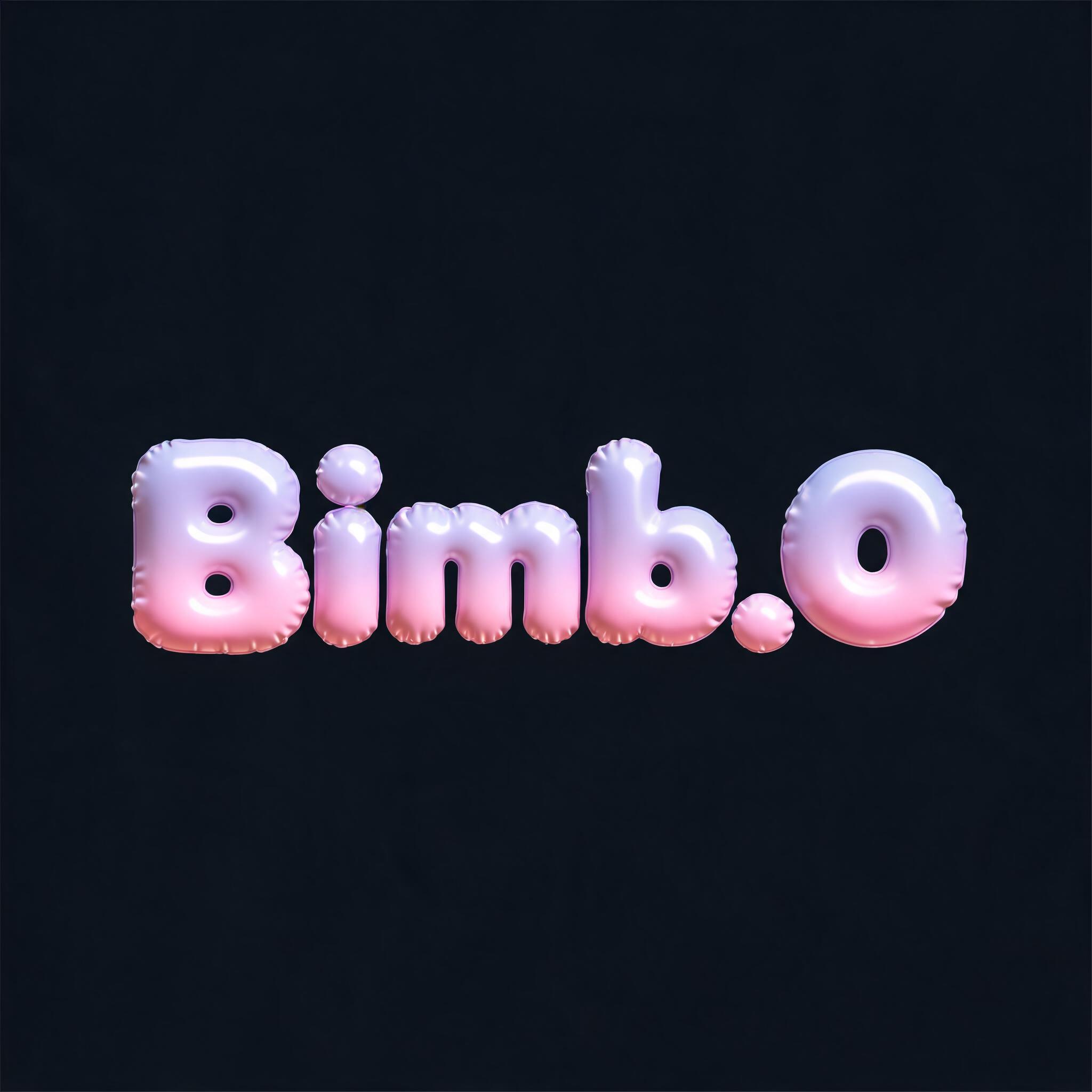 "Bimb.O" — Y2k Bubbly | AI Text Effect Generator