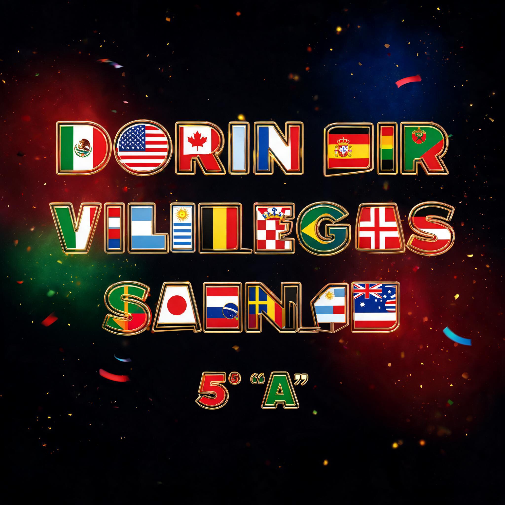 "DORIAN AIRI VILLEGAS SALINAS
5º "A"" — Sports Football | AI Text Effect Generator