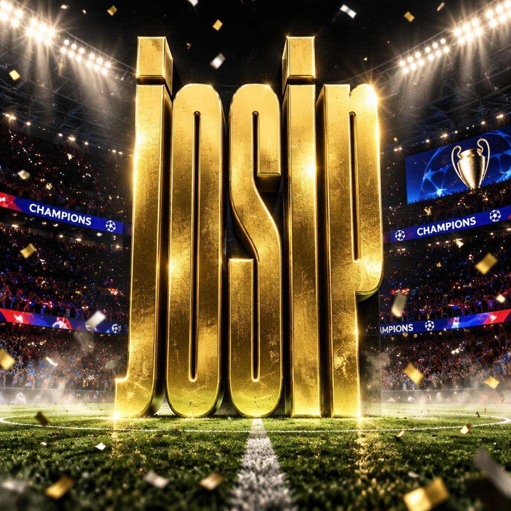 "josip" — Sports Football | AI Text Effect Generator