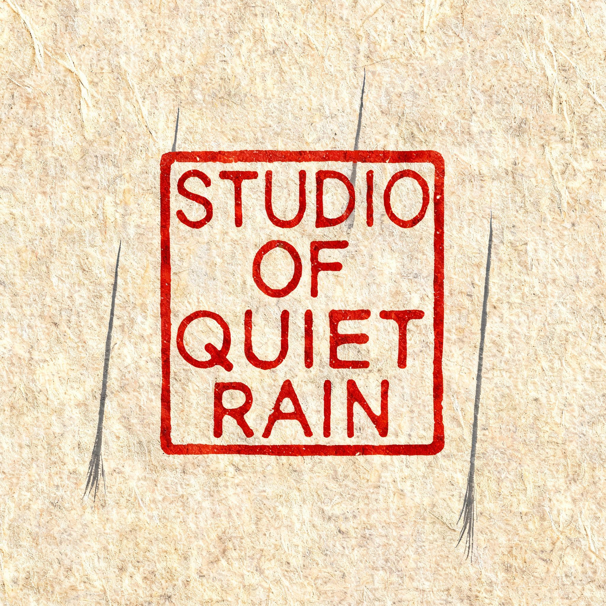"STUDIO OF QUIET RAIN" — Brush Chinese Ink | AI Text Effect Generator