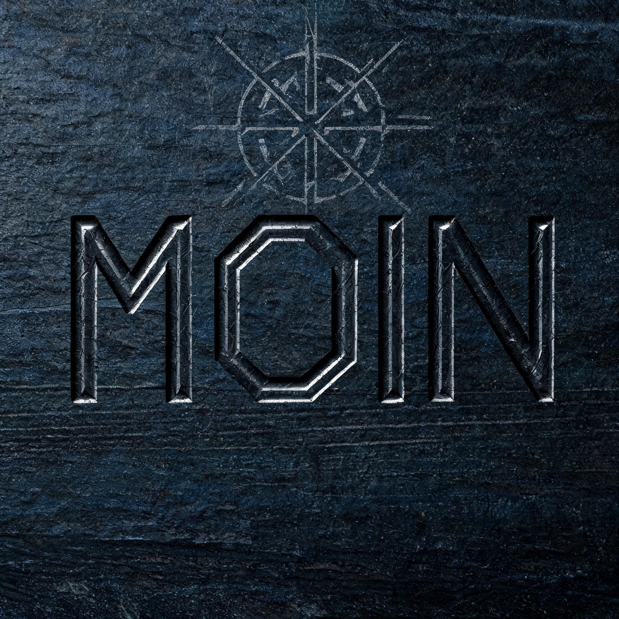 "Moin" — Viking | AI Text Effect Generator