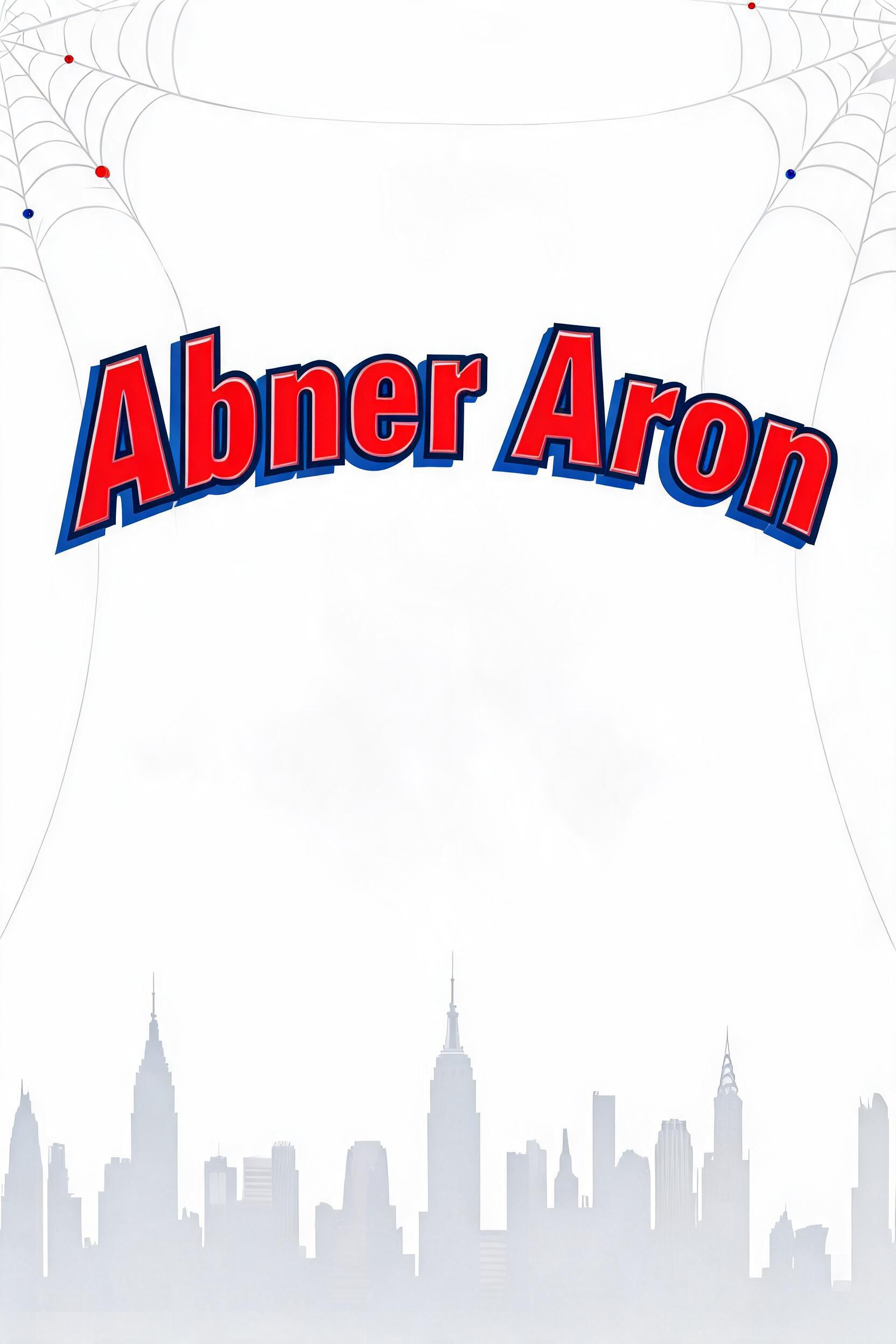 "Abner Aron" — Spider Hero | AI Text Effect Generator