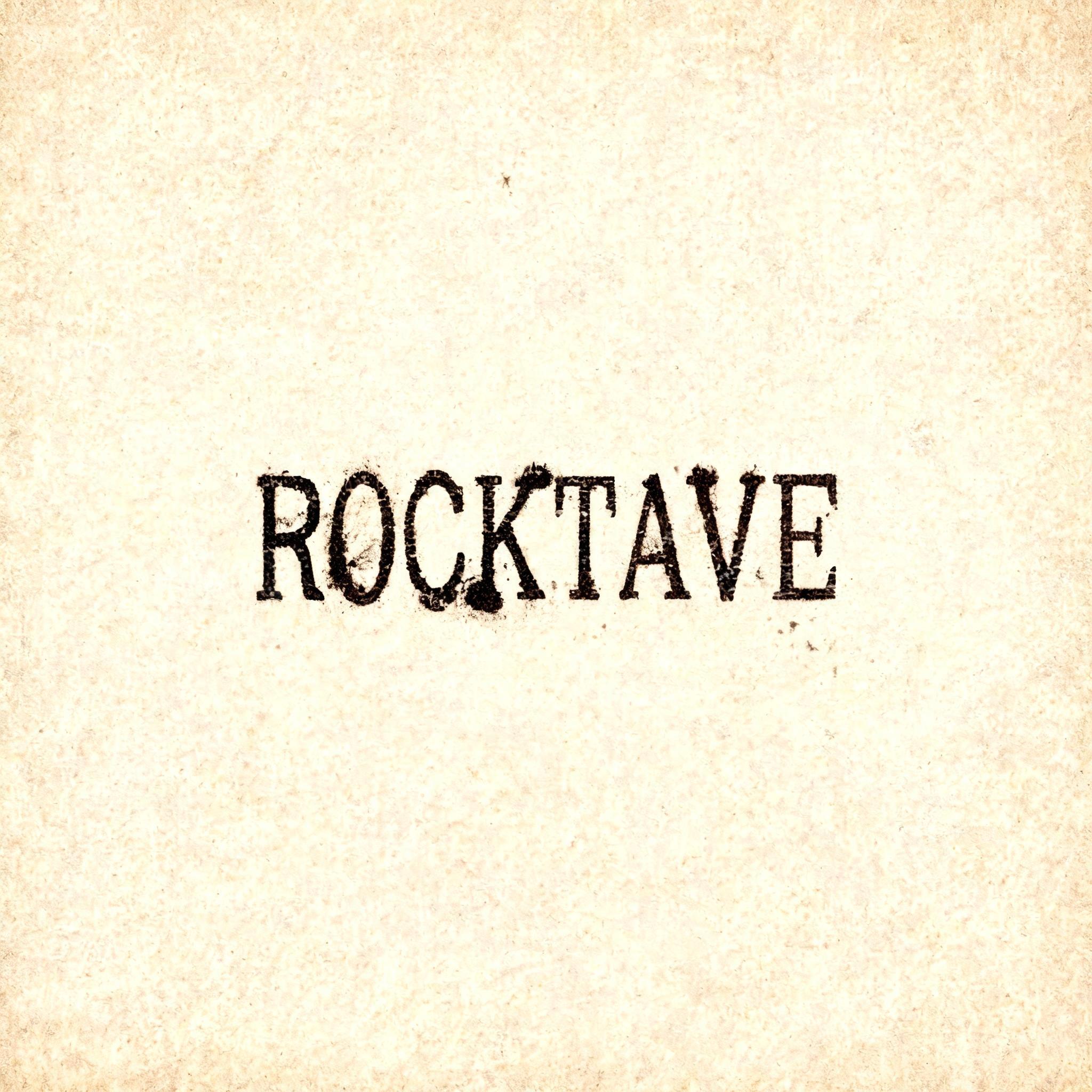 "ROCKTAVE" — Typewriter text effect