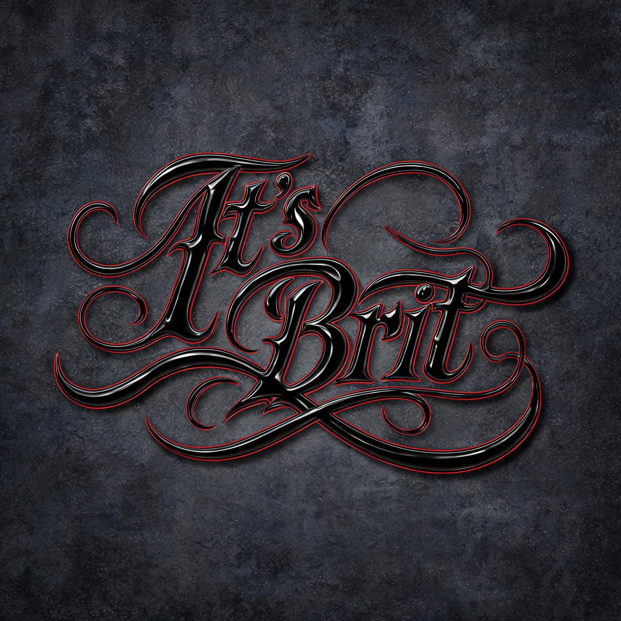 "It's Brit" — Chicano | AI Text Effect Generator