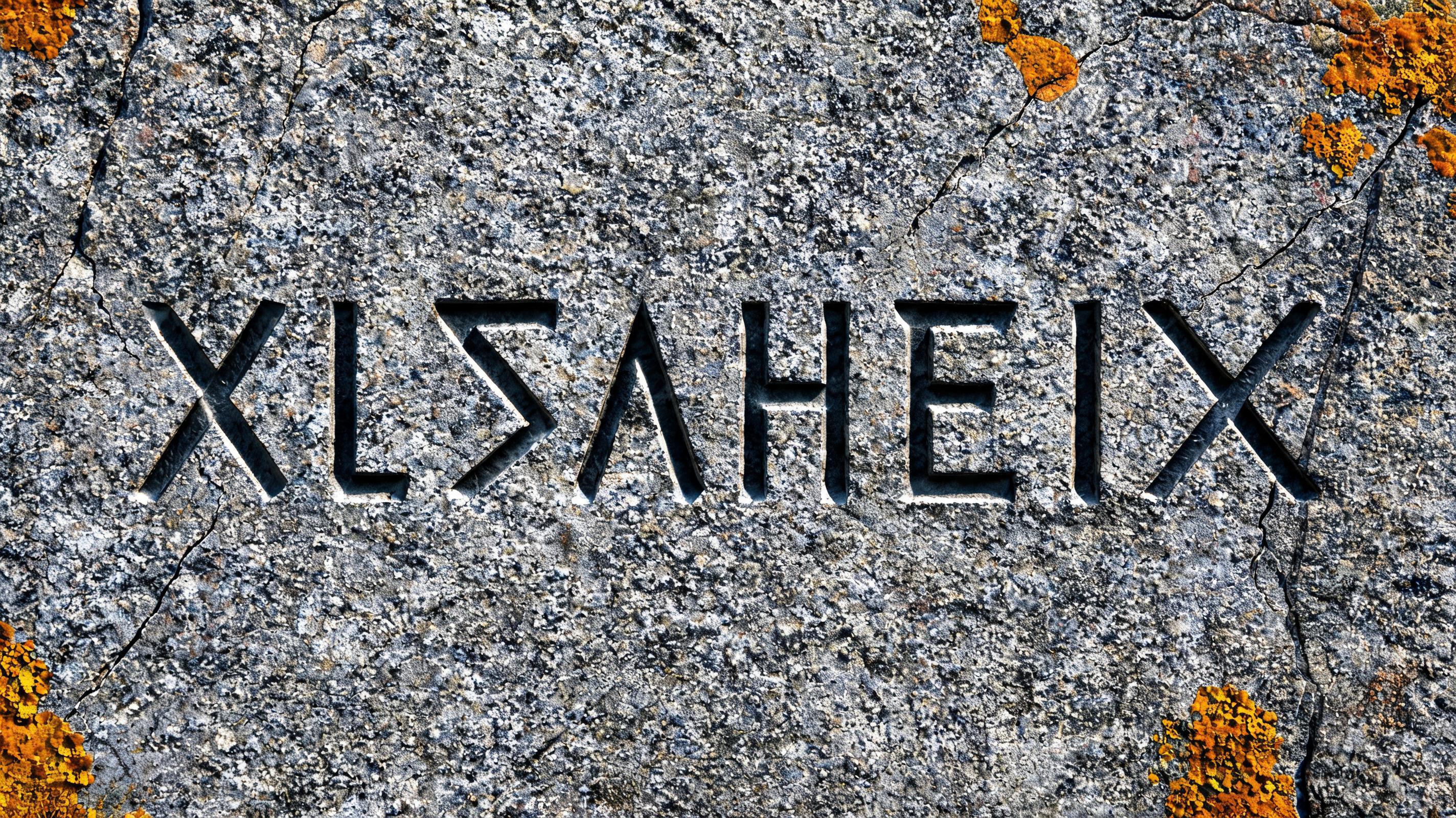 "ᚷᛚᛃᚨᚺᛖᛁᛗ" — Viking | AI Text Effect Generator